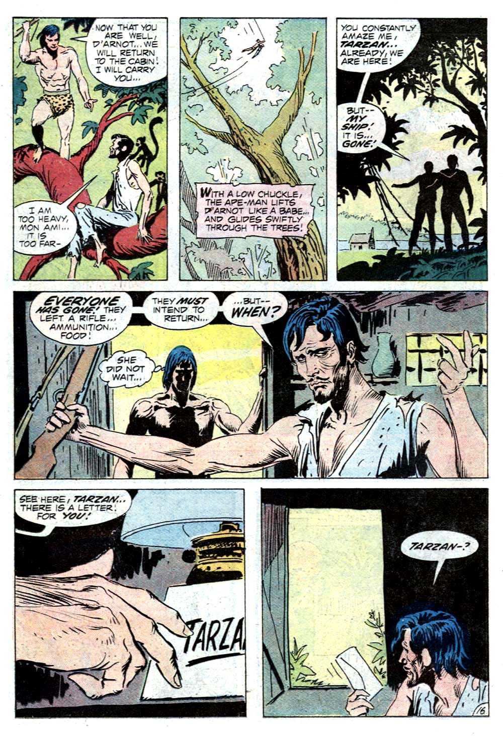 Read online Tarzan (1972) comic -  Issue #210 - 17