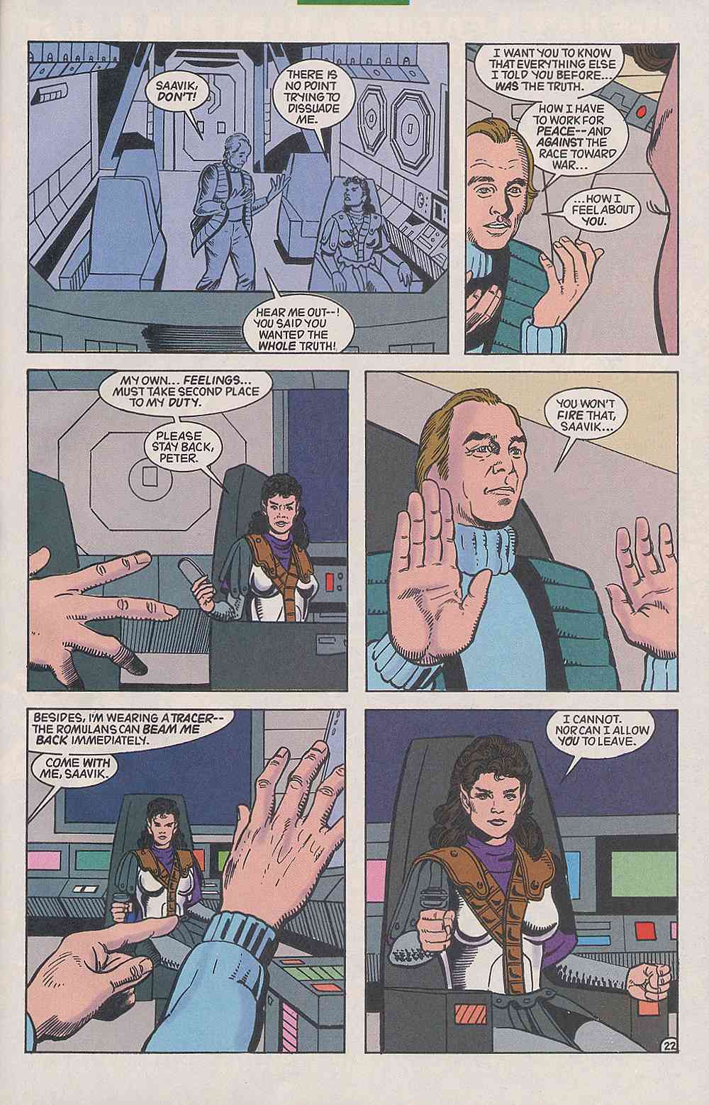 Read online Star Trek (1989) comic -  Issue #51 - 23