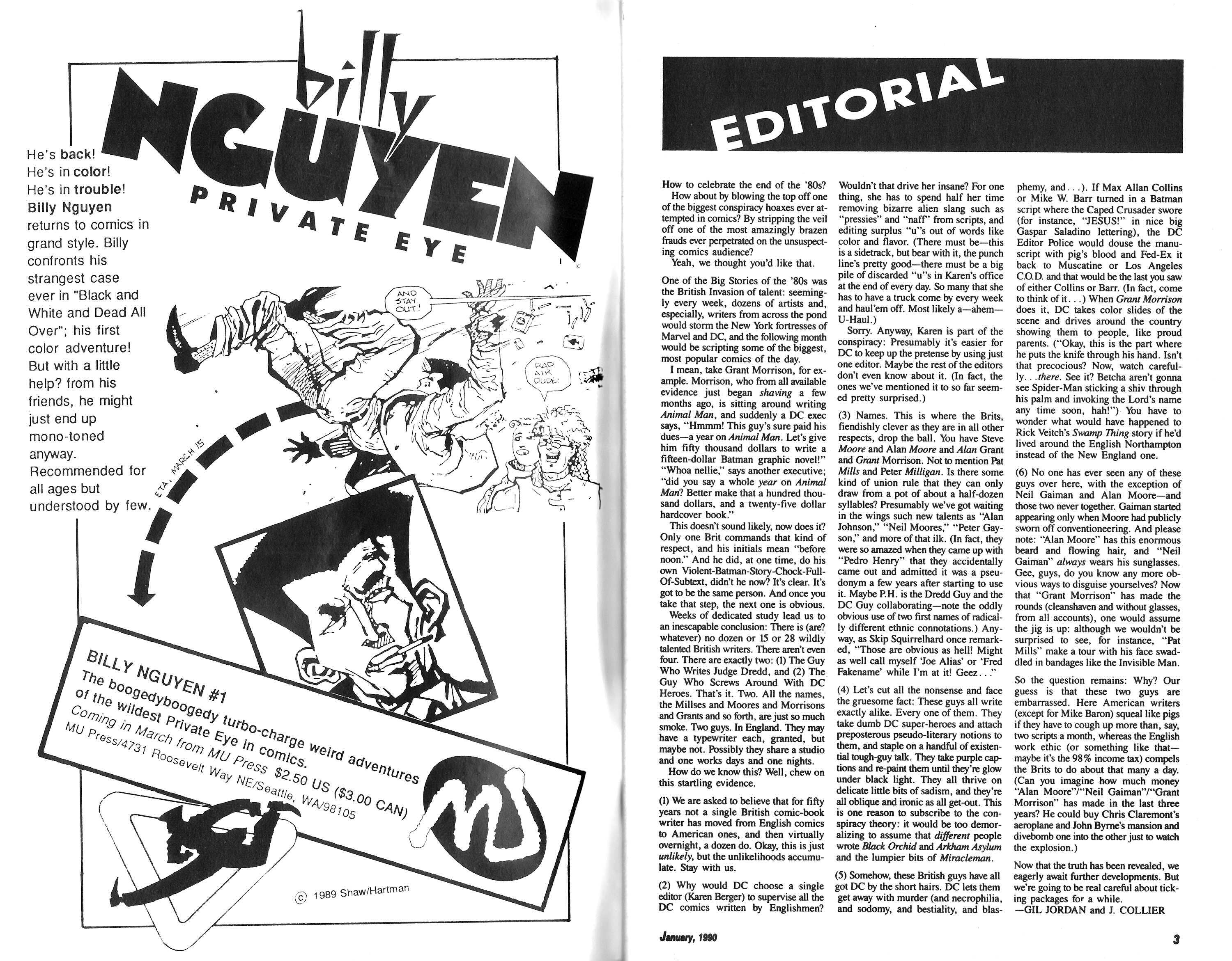 Read online Amazing Heroes comic -  Issue #175 - 2