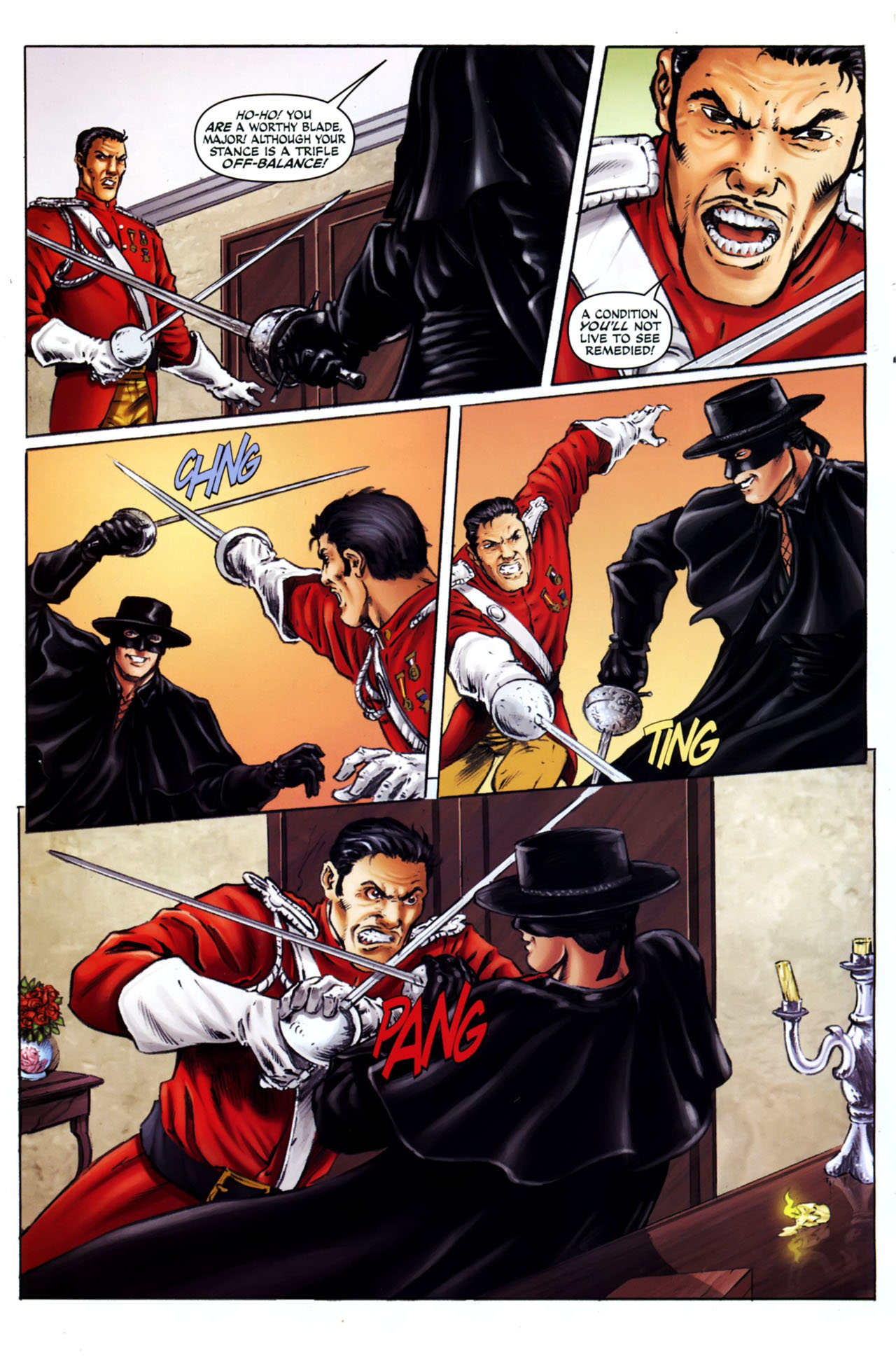 Read online Zorro (2008) comic -  Issue #13 - 23