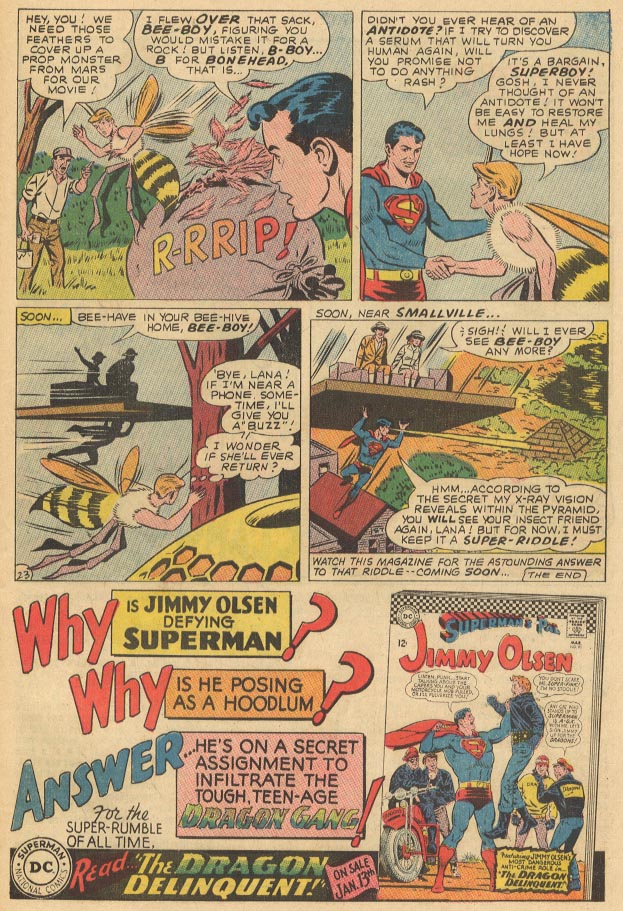 Read online Superboy (1949) comic -  Issue #127 - 24