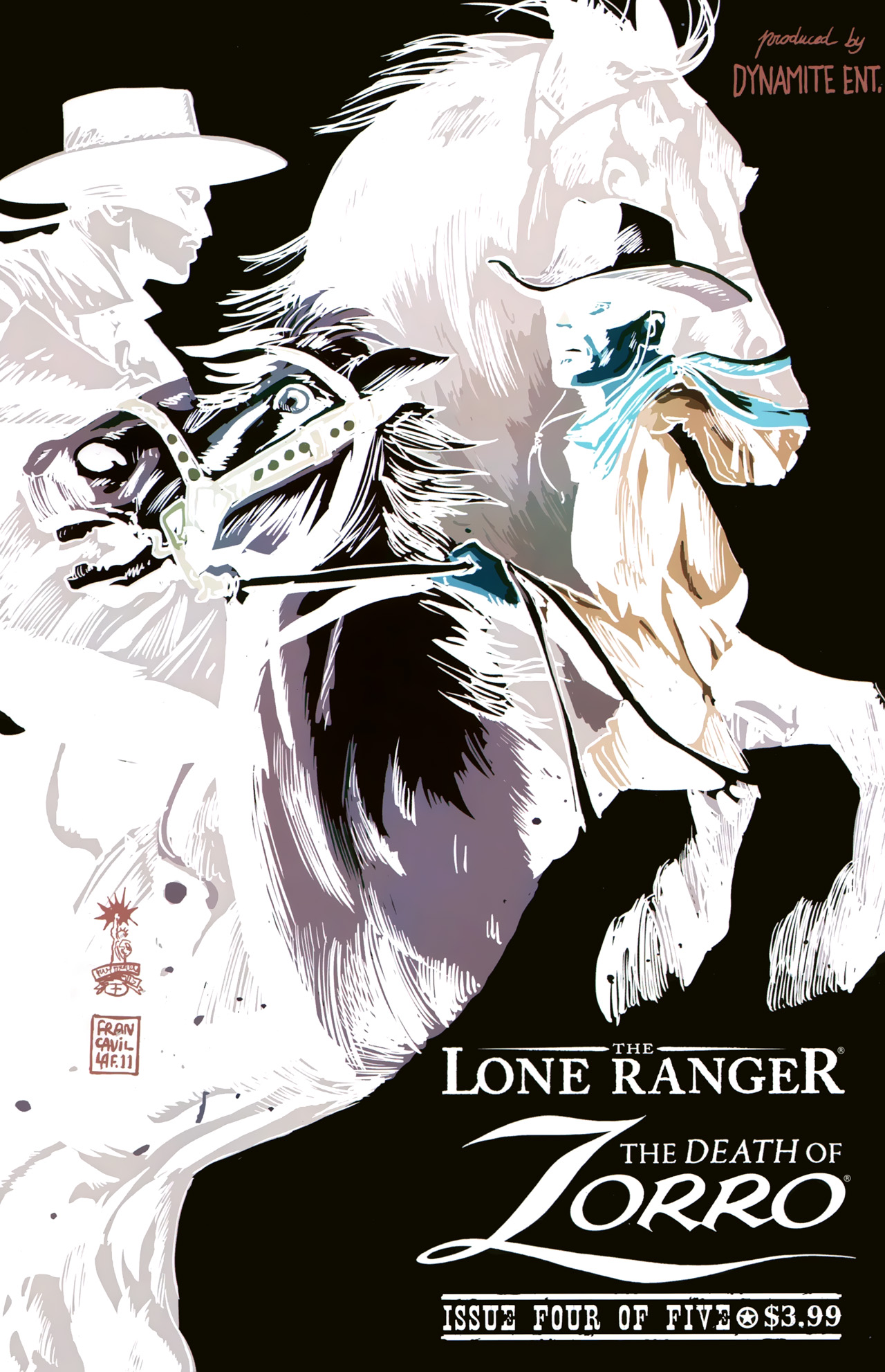 Read online The Lone Ranger & Zorro: The Death of Zorro comic -  Issue #4 - 2