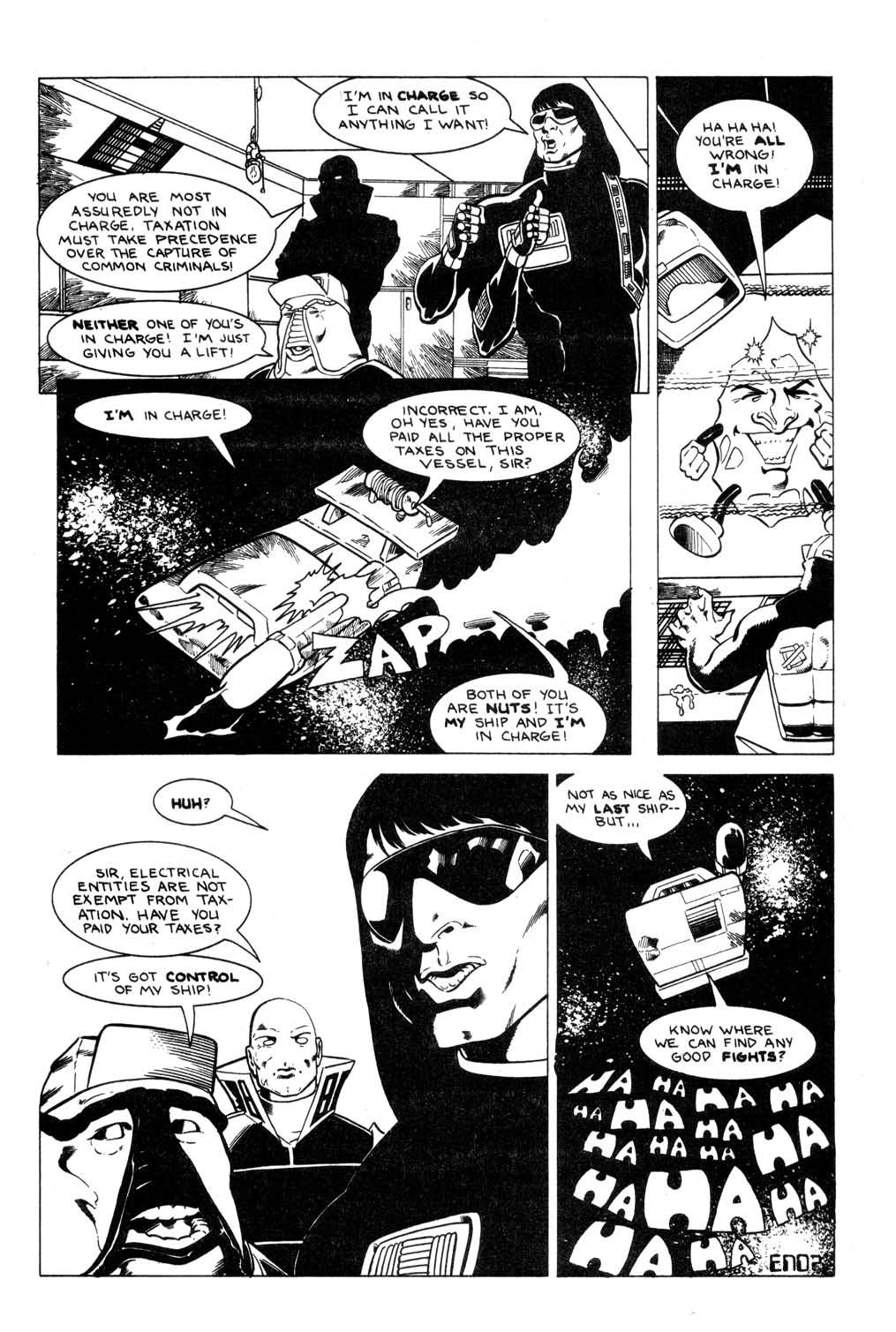 Read online Aristocratic Xtraterrestrial Time-Traveling Thieves comic -  Issue #7 - 25
