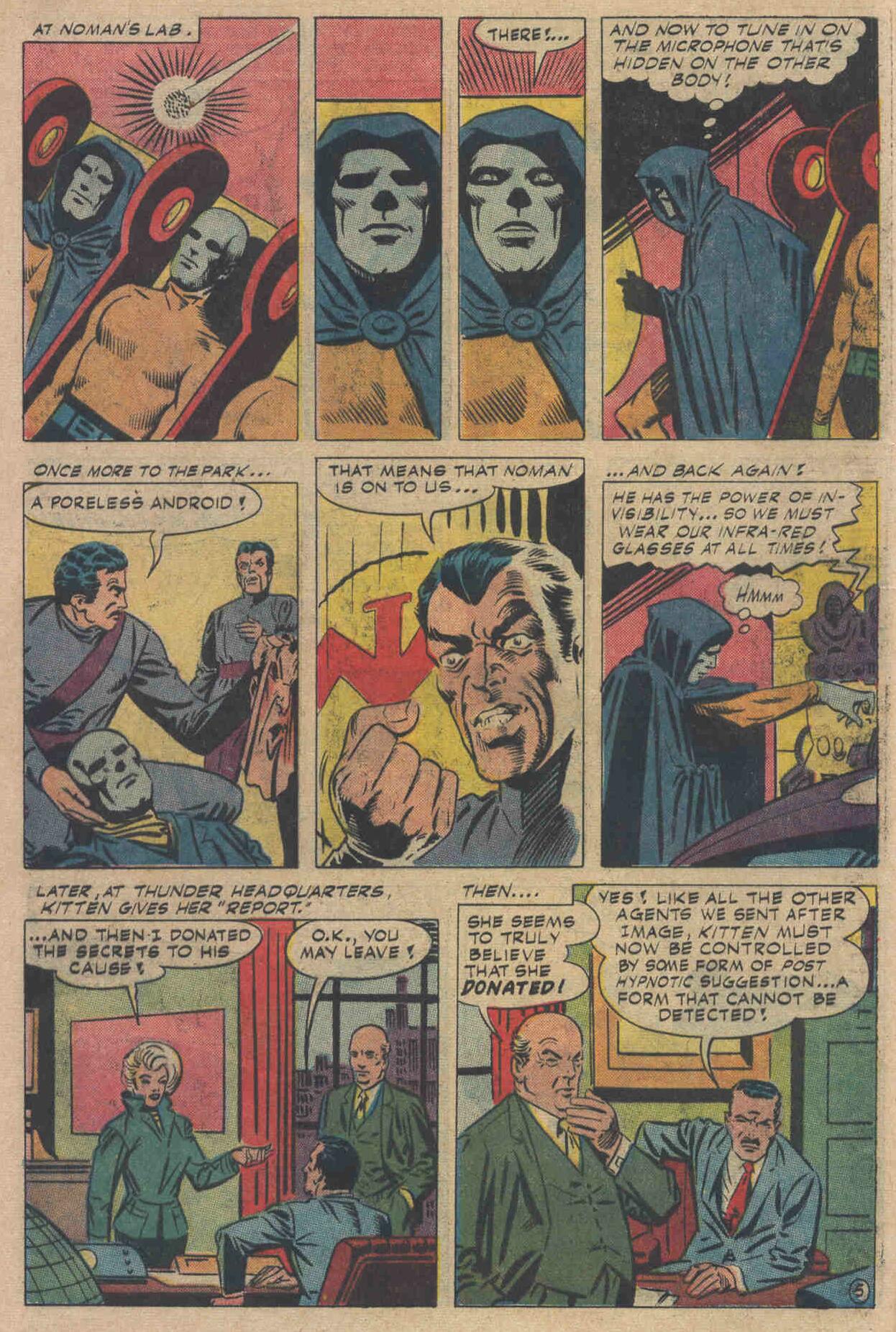 Read online T.H.U.N.D.E.R. Agents (1965) comic -  Issue #6 - 60