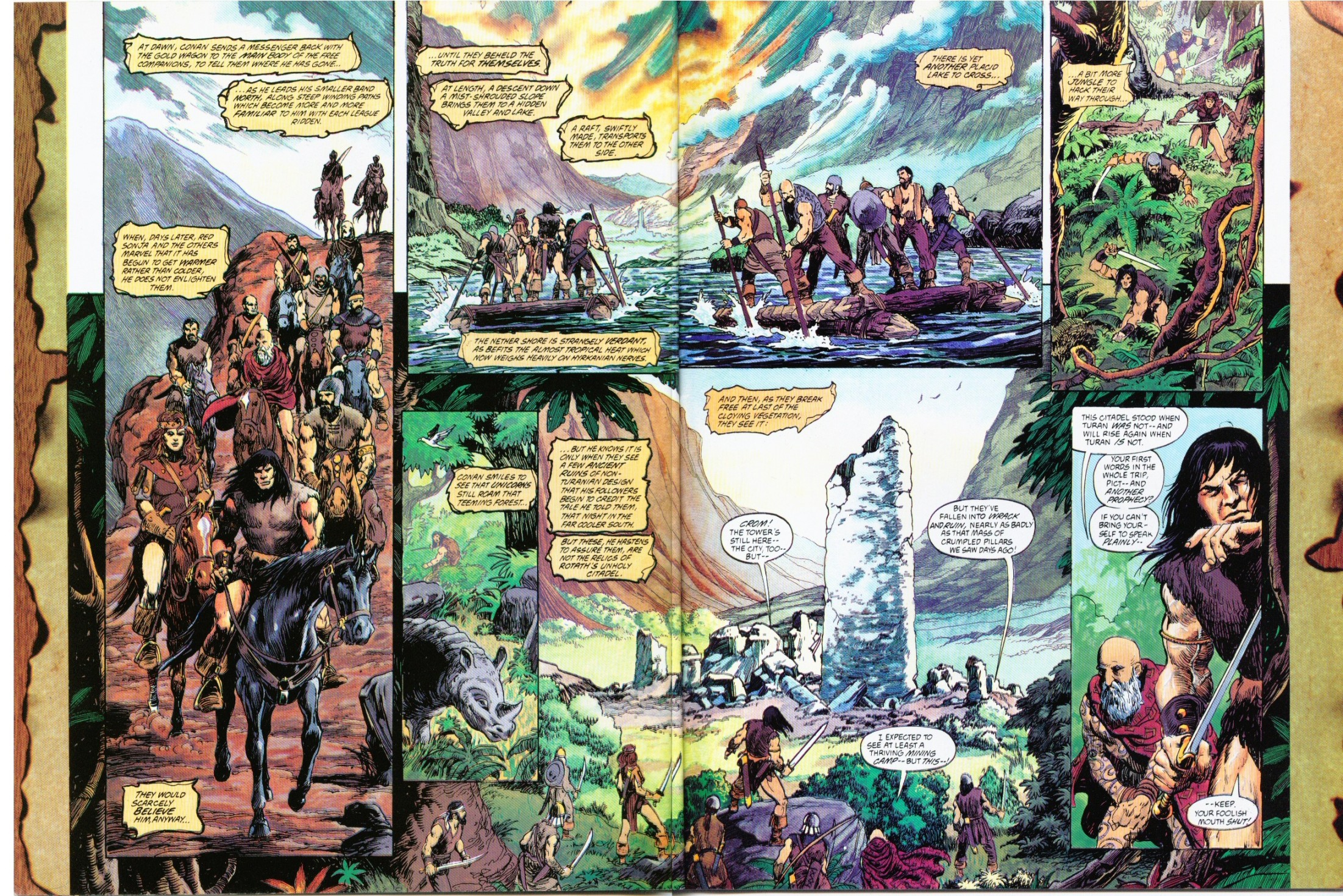 Read online Marvel Graphic Novel comic -  Issue #73 - Conan - The Ravagers Out of Time - 17