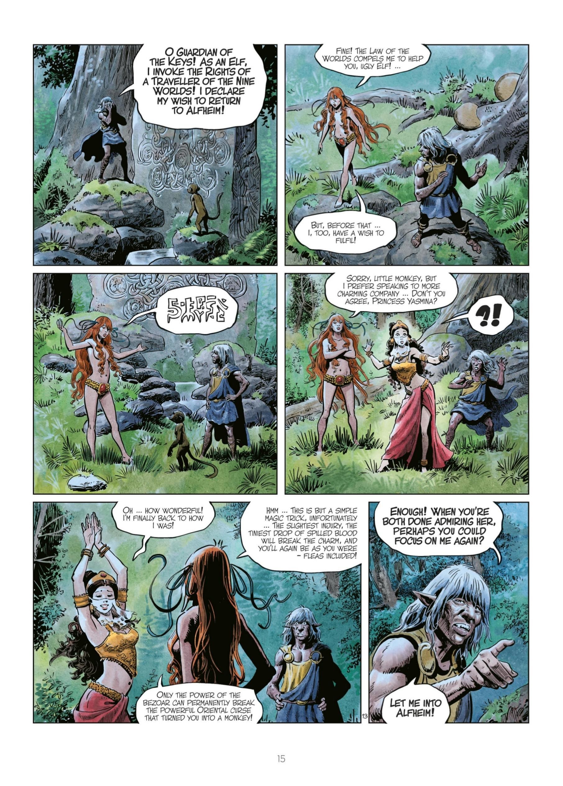 Read online The World of Thorgal: Wolfcub comic -  Issue #7 - 17