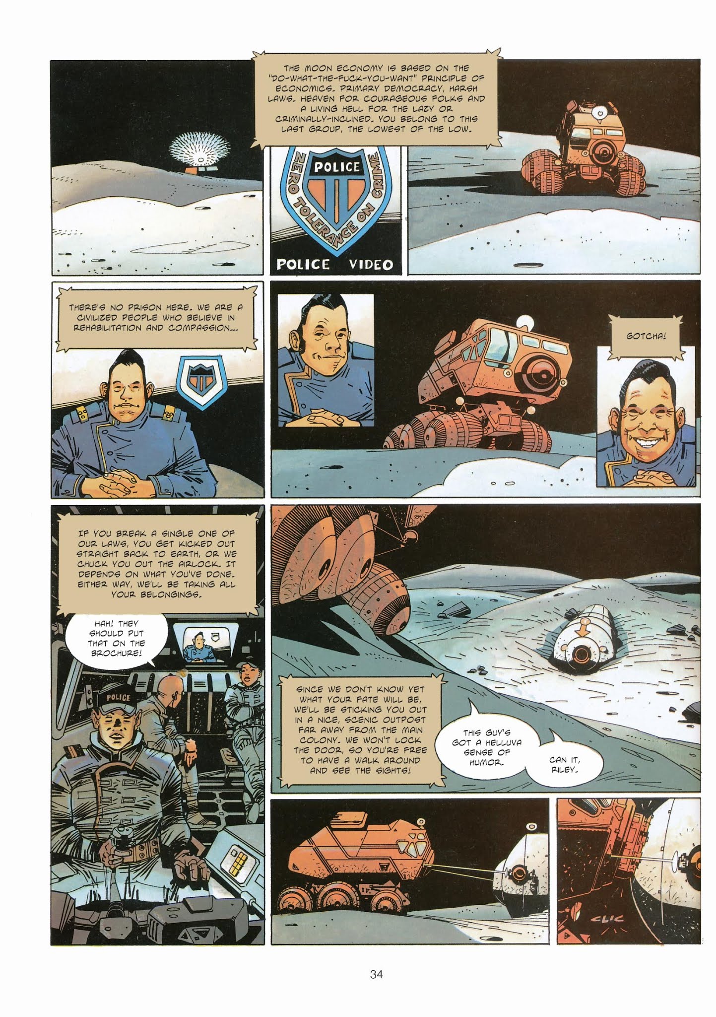 Read online Dallas Barr comic -  Issue #3 - 34