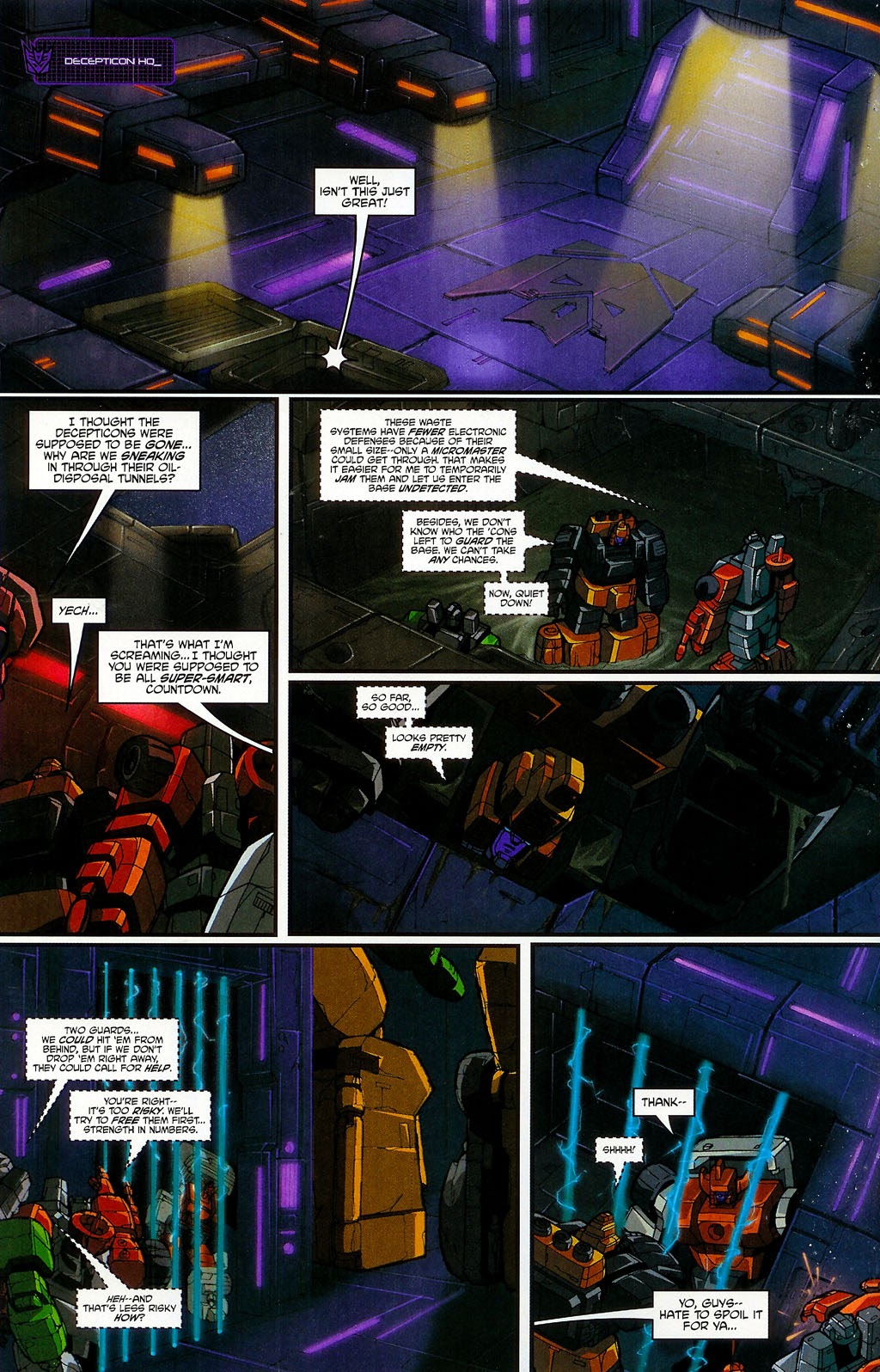 Read online Transformers: Micromasters comic -  Issue #4 - 12