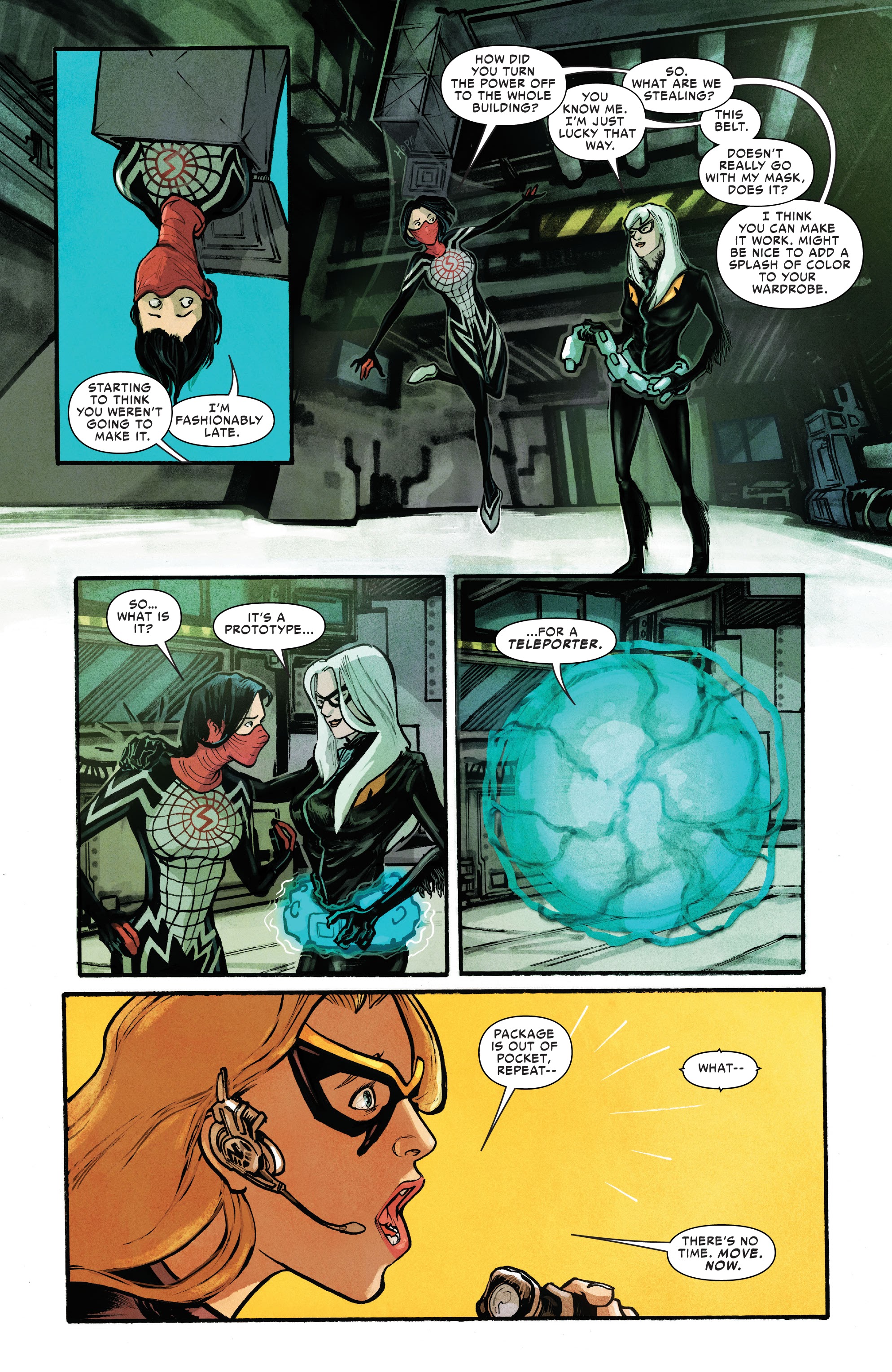 Read online Silk: Out of the Spider-Verse comic -  Issue # TPB 3 (Part 1) - 32