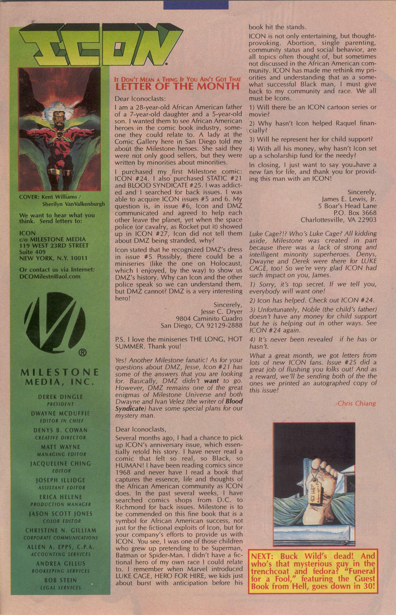 Read online Icon comic -  Issue #29 - 33