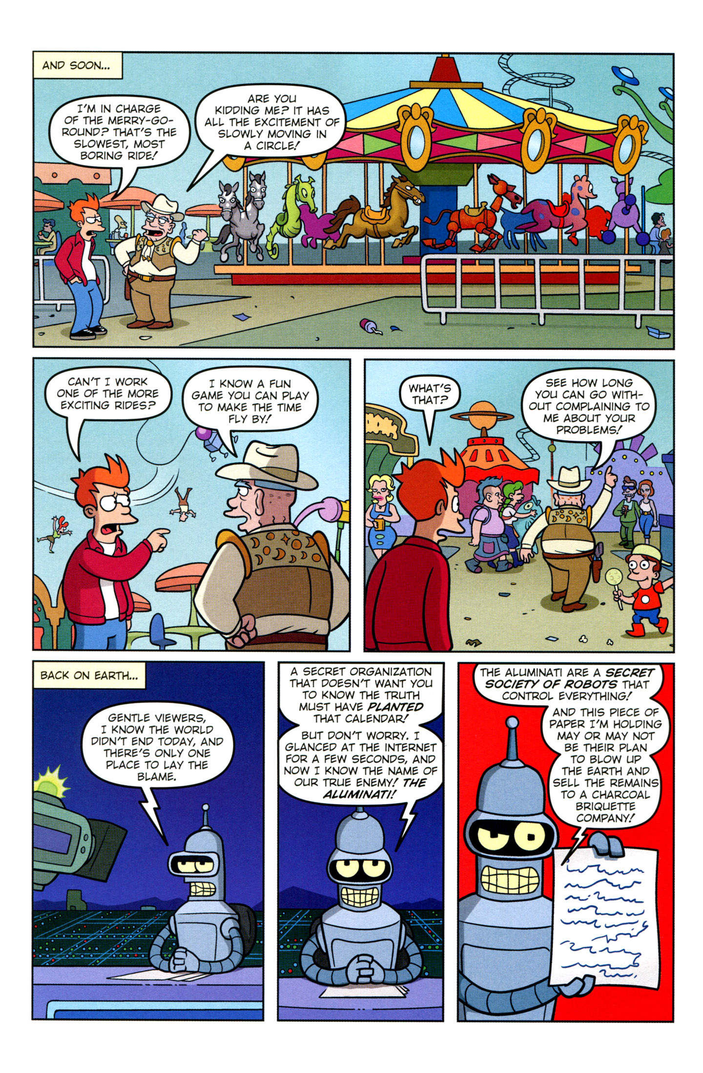 Read online Futurama Comics comic -  Issue #60 - 11