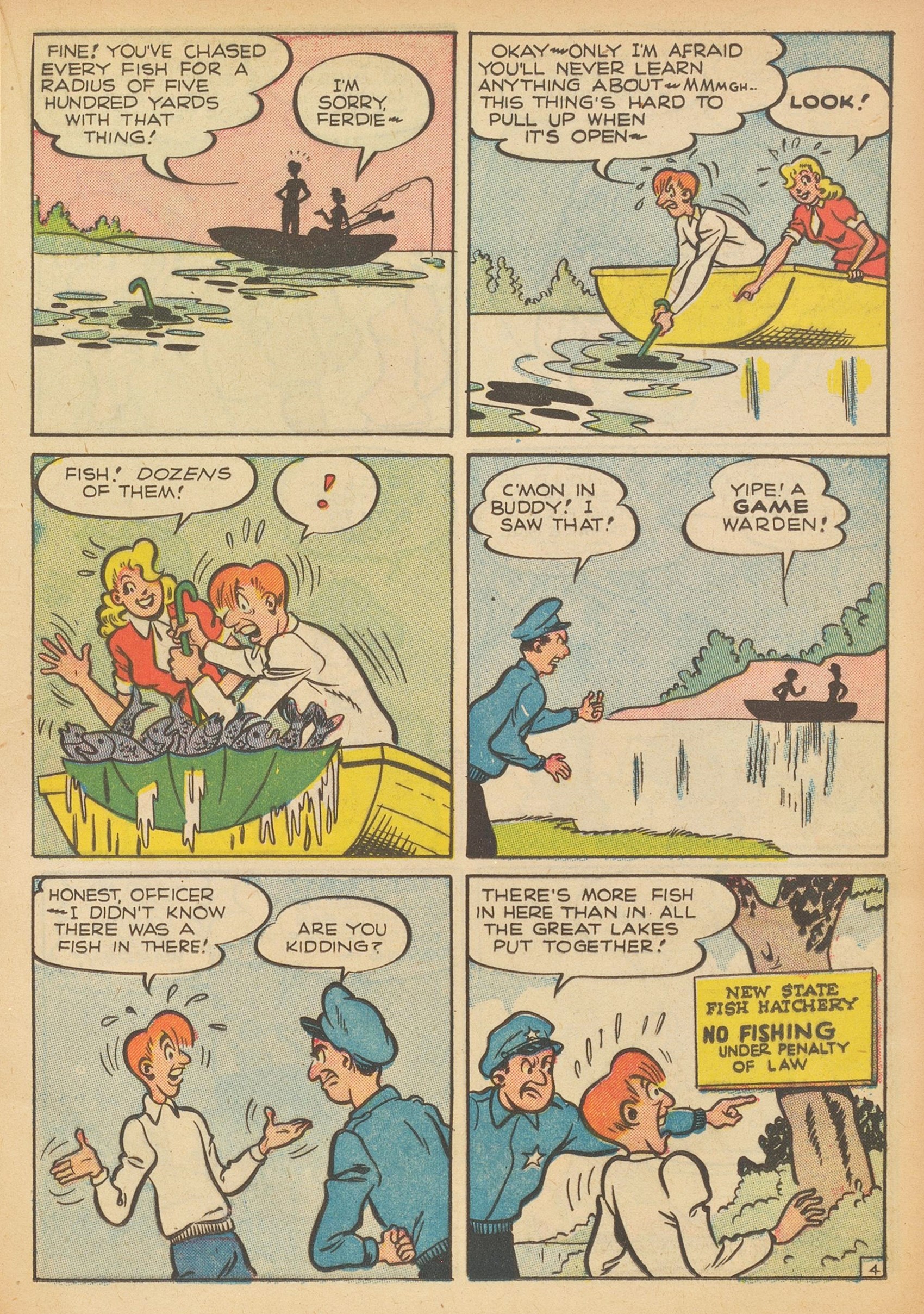 Read online Pep Comics comic -  Issue #73 - 23