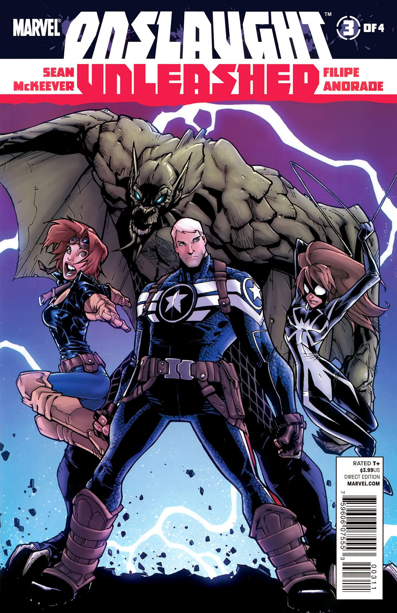 Read online Onslaught Unleashed comic -  Issue #3 - 1