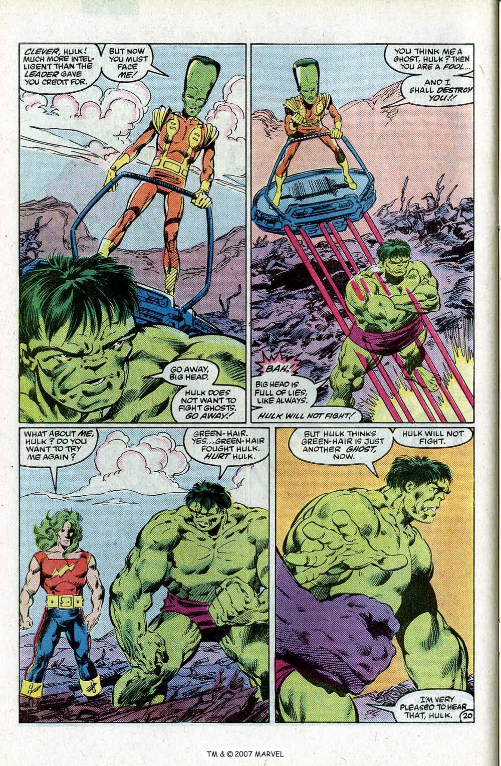 Read online The Incredible Hulk (1968) comic -  Issue #314 - 30