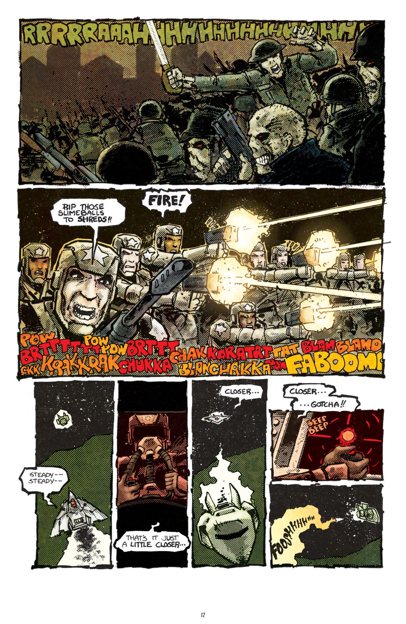 Read online Zombie War comic -  Issue #1 - 13