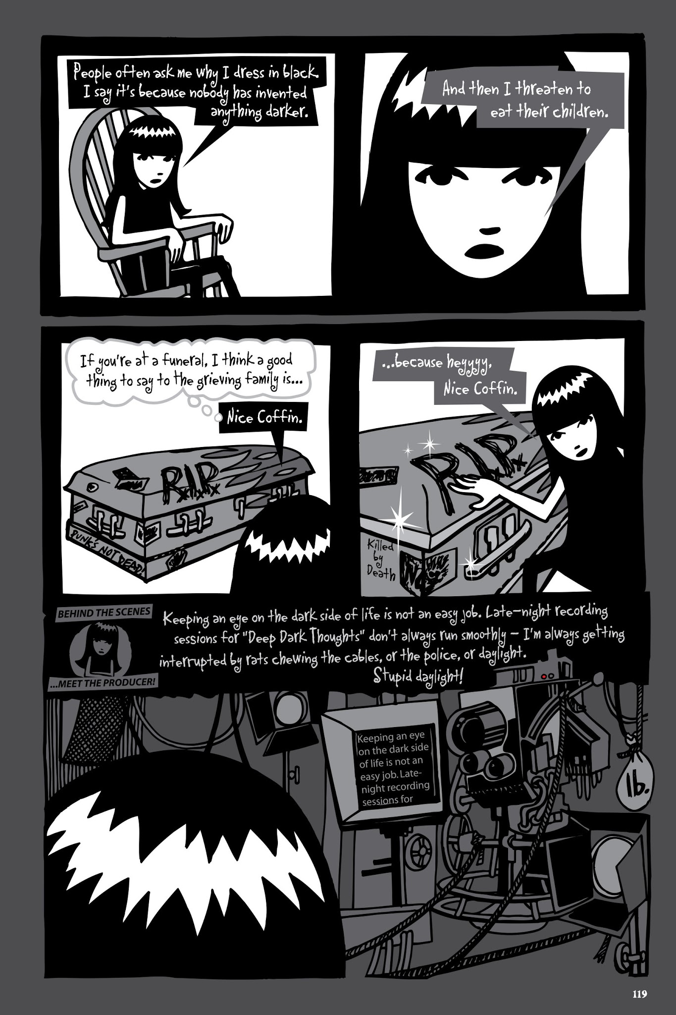 Read online The Complete Emily The Strange: All Things Strange comic -  Issue # TPB - 116