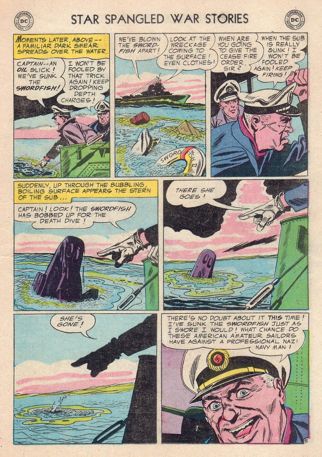 Read online Star Spangled War Stories (1952) comic -  Issue #35 - 17