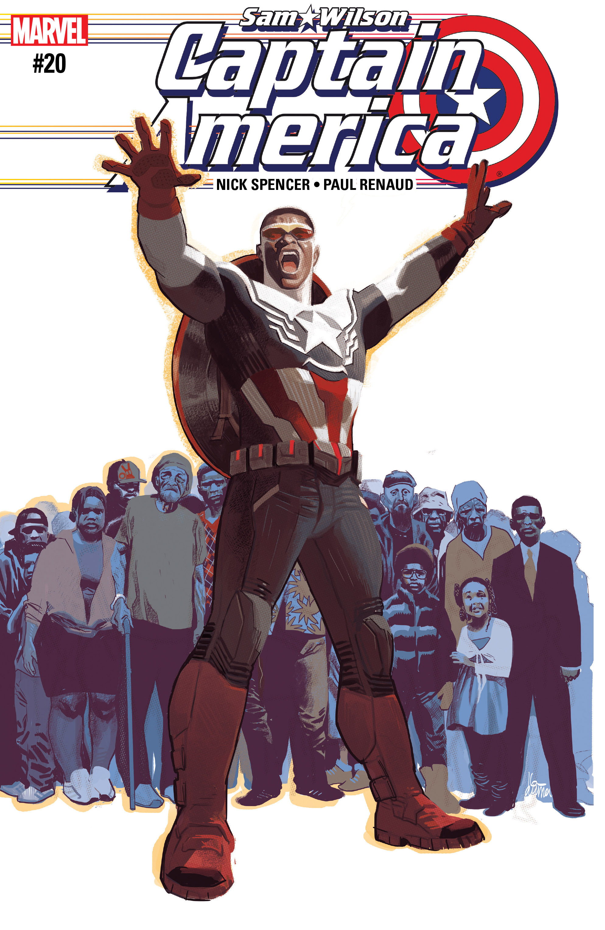 Read online Captain America: Sam Wilson comic -  Issue #20 - 1