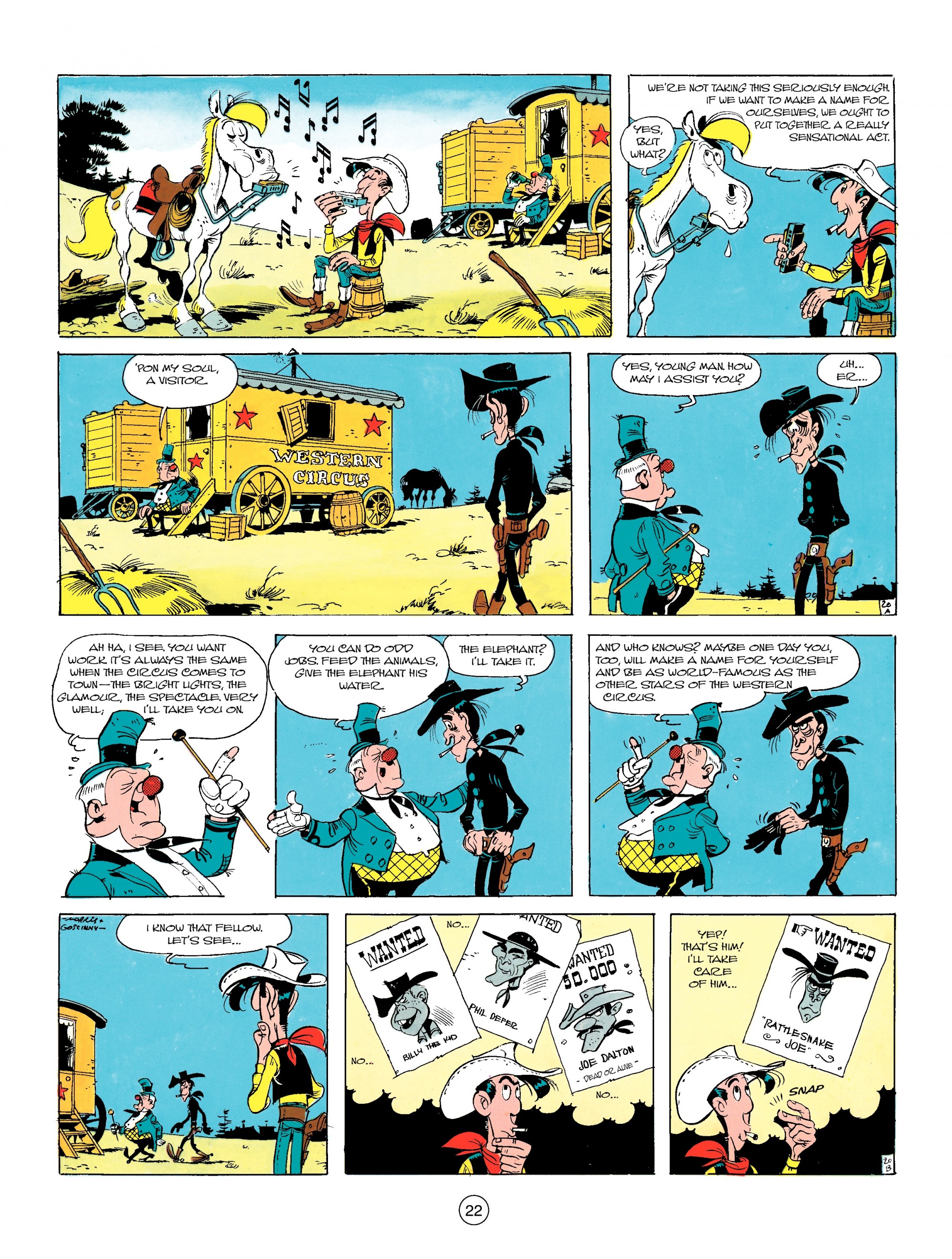 : 100%; alt=A Lucky Luke #11 - English 22