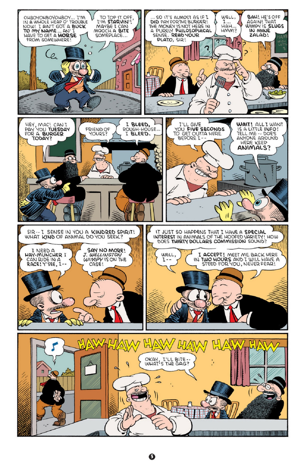 Read online Popeye (2012) comic -  Issue #12 - 7