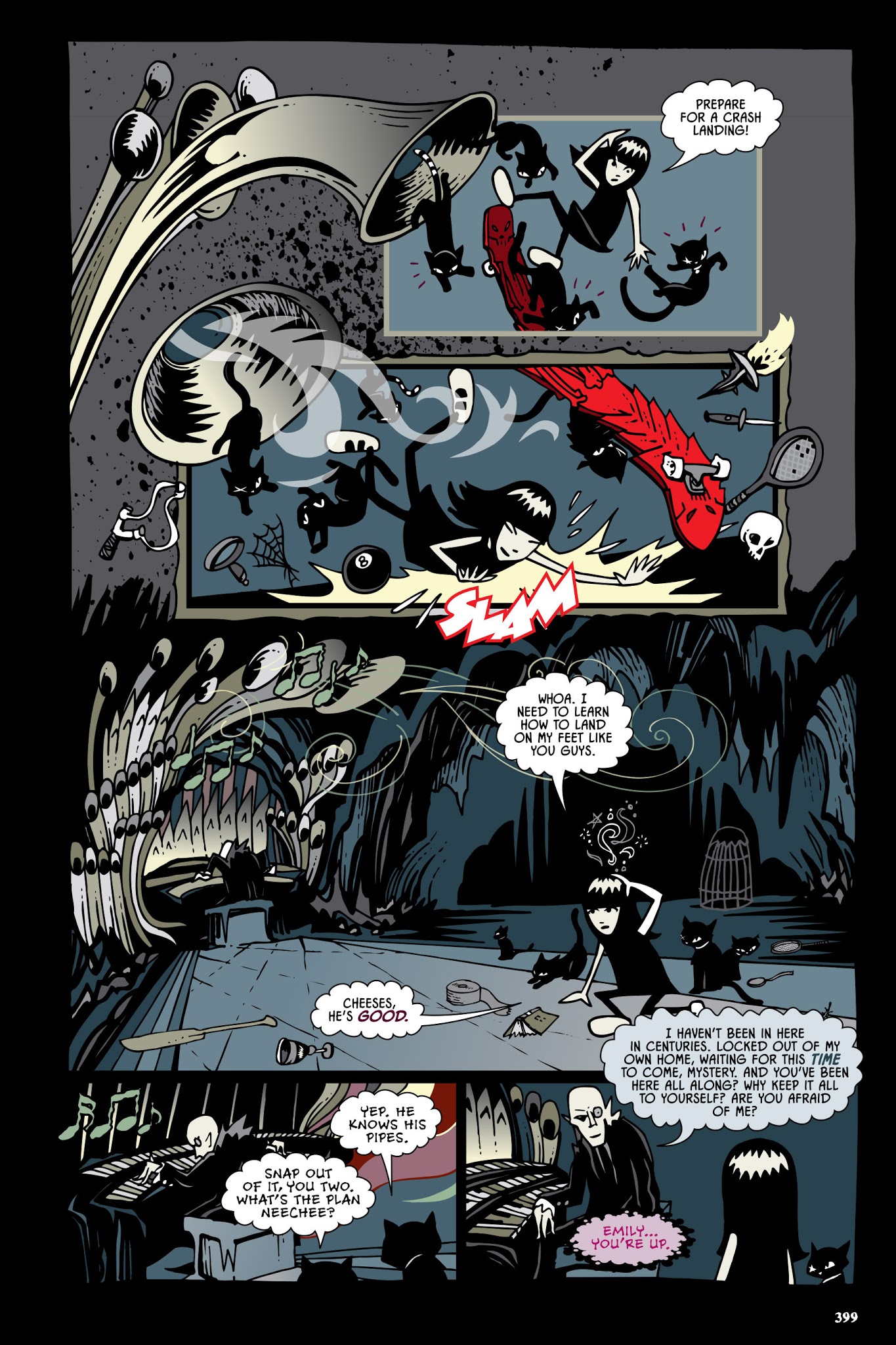 Read online The Complete Emily The Strange: All Things Strange comic -  Issue # TPB - 385