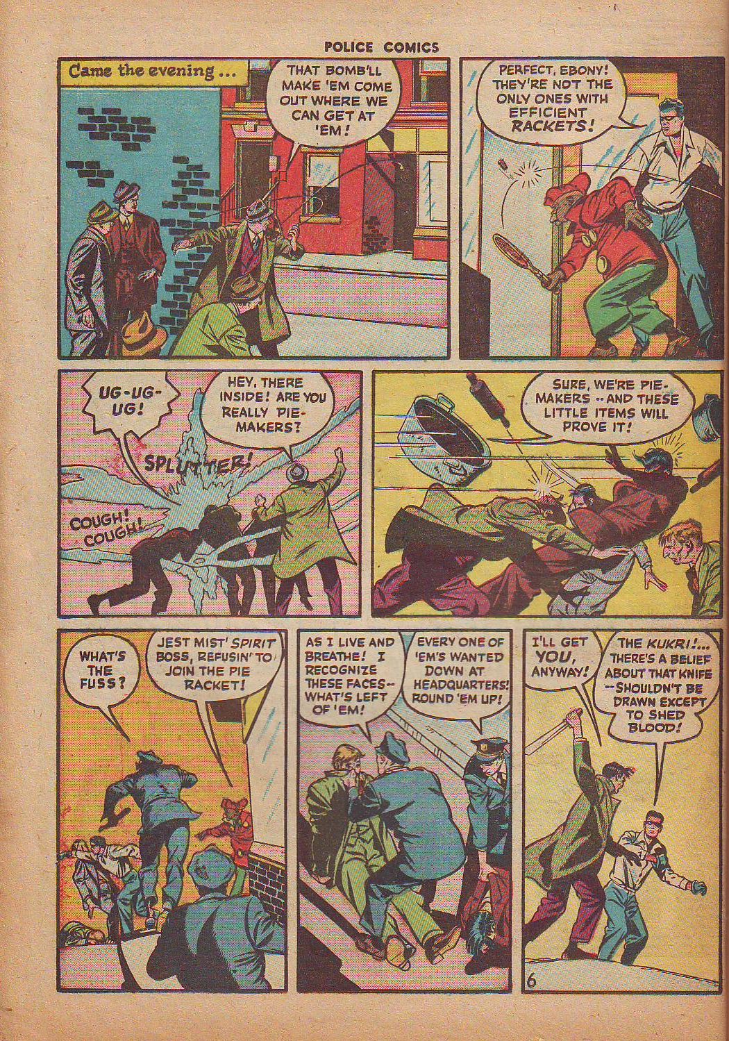 Read online Police Comics comic -  Issue #85 - 38