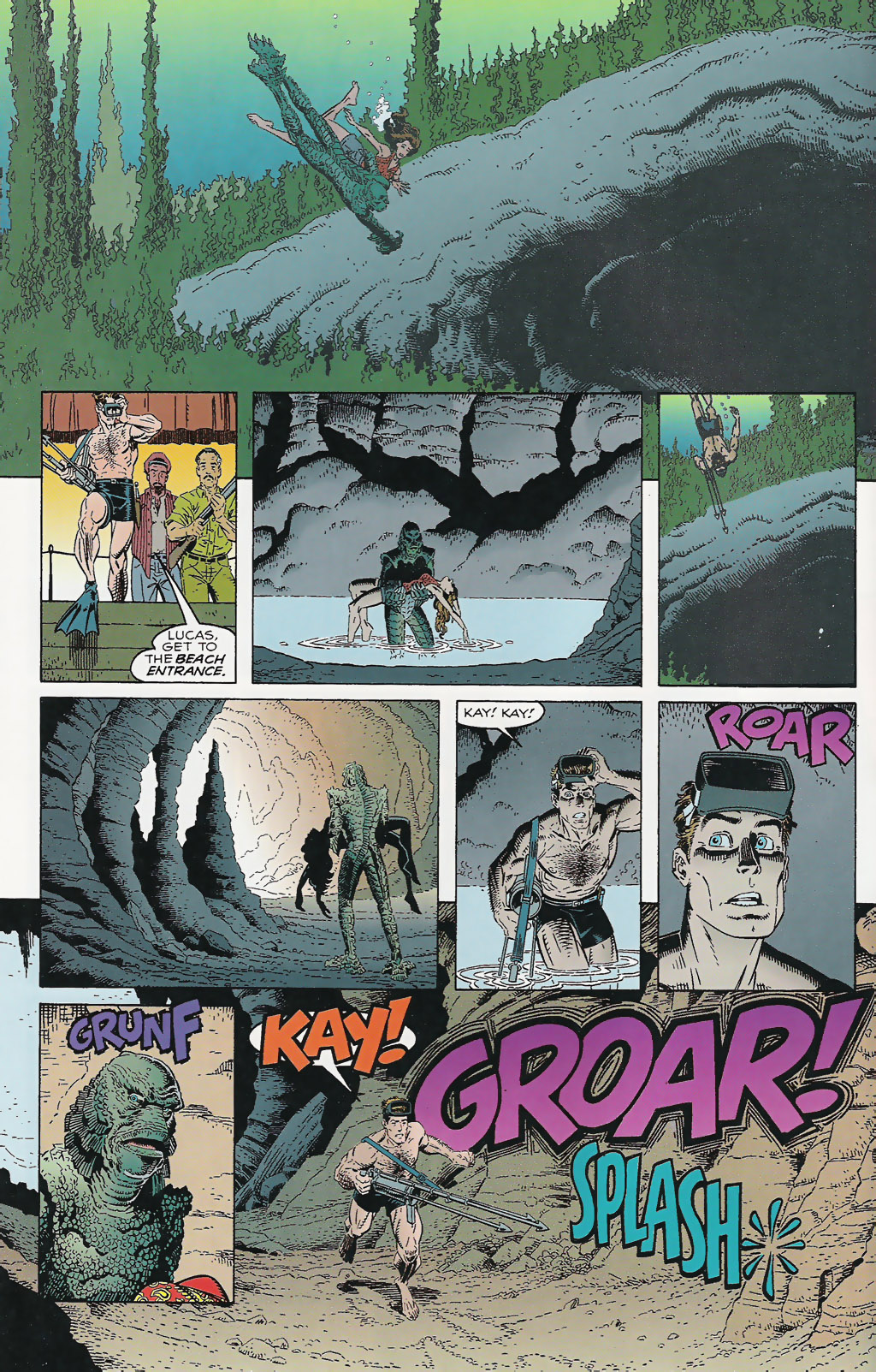 Read online Art Adams' Creature Features comic -  Issue # TPB - 49