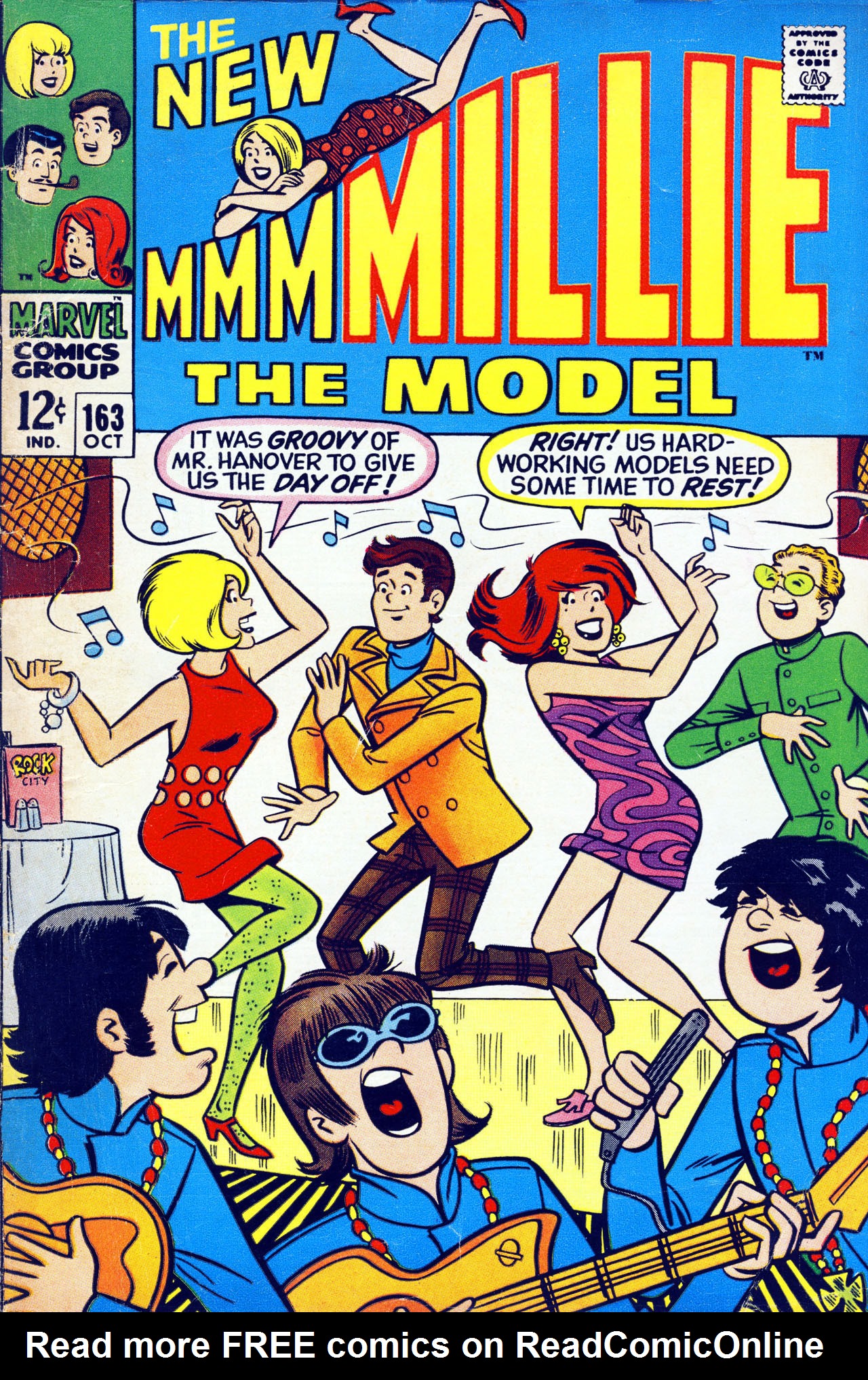 Read online Millie the Model comic -  Issue #163 - 1