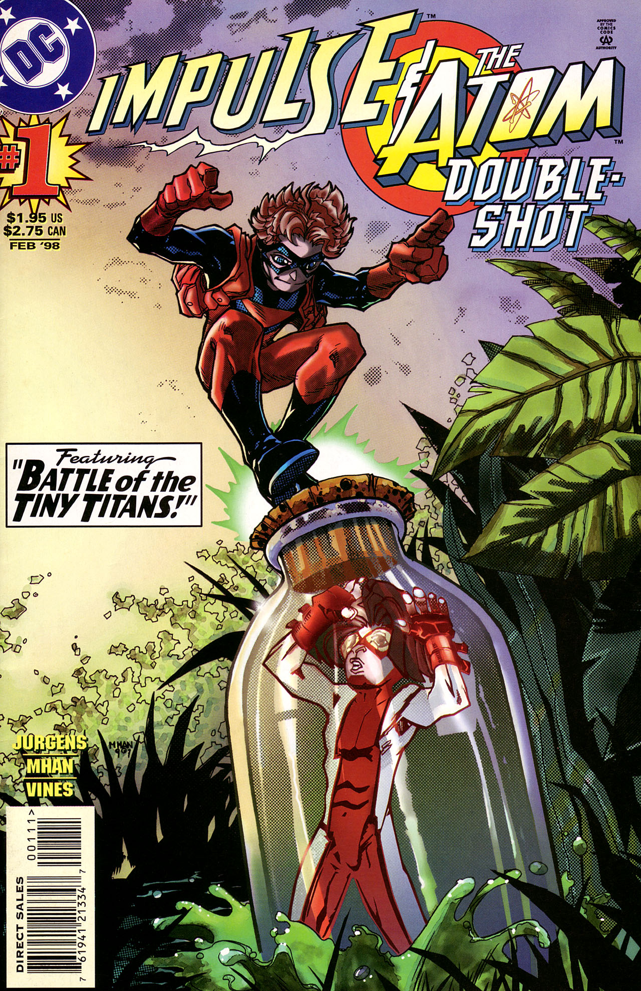 Read online Impulse/Atom Double-Shot comic -  Issue # Full - 1