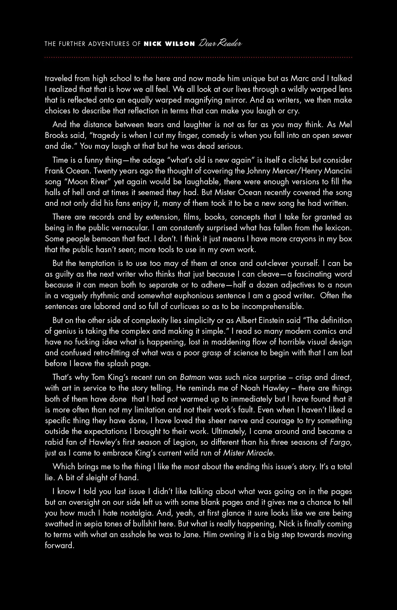 Read online The Further Adventures of Nick Wilson comic -  Issue #3 - 27