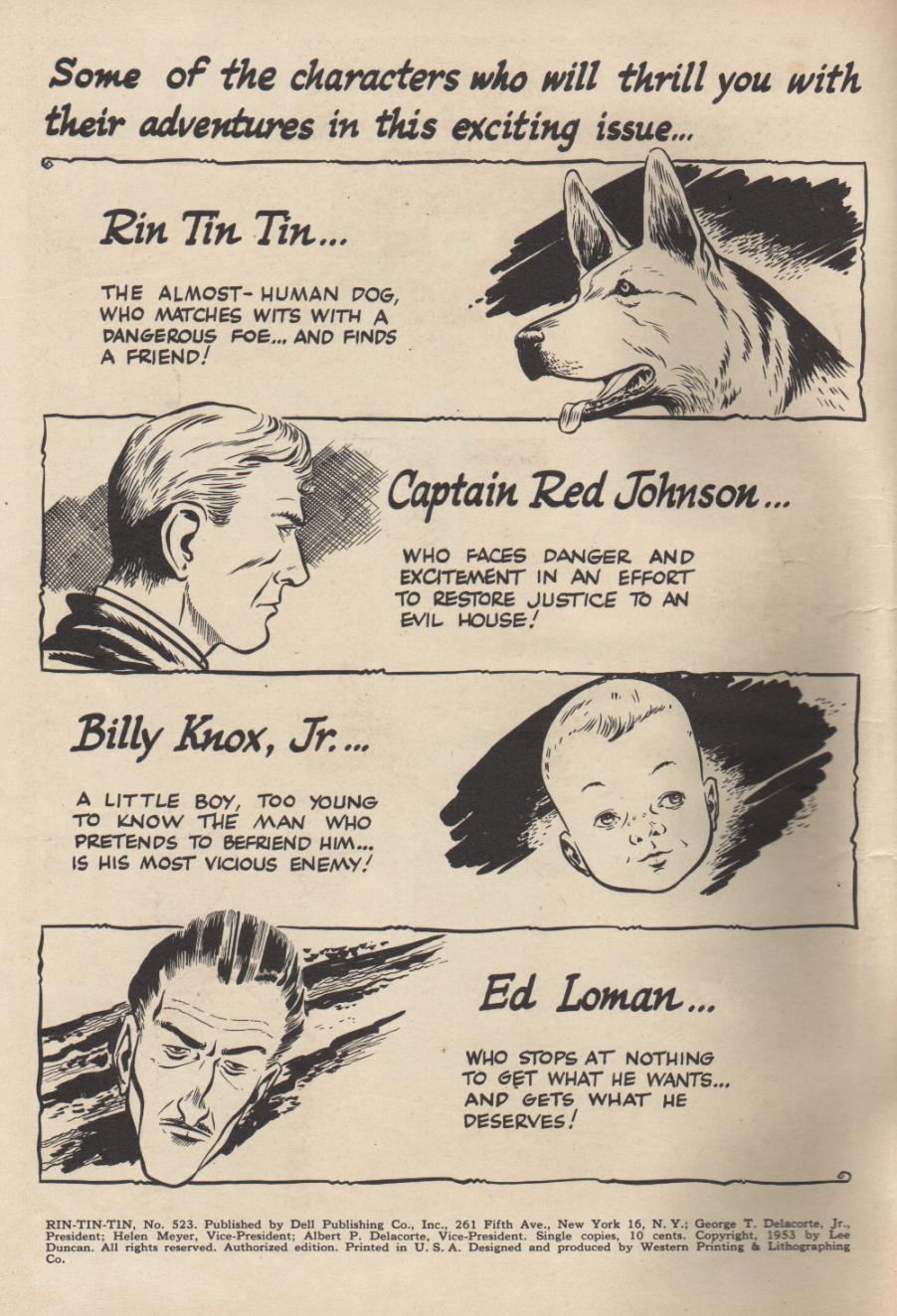 Read online Four Color Comics comic -  Issue #523 - 2