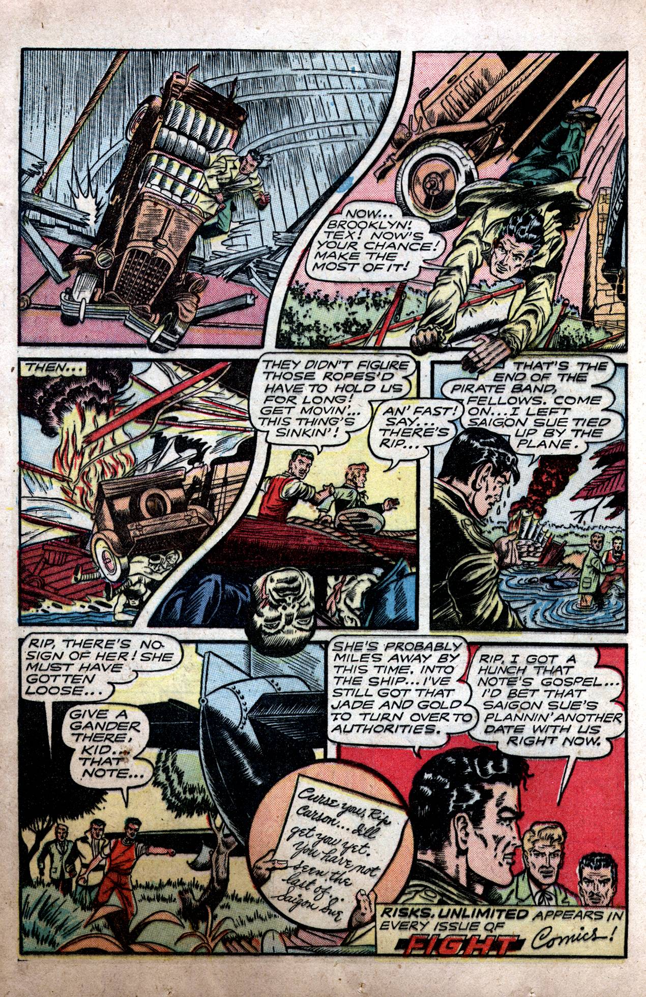 Read online Fight Comics comic -  Issue #51 - 20