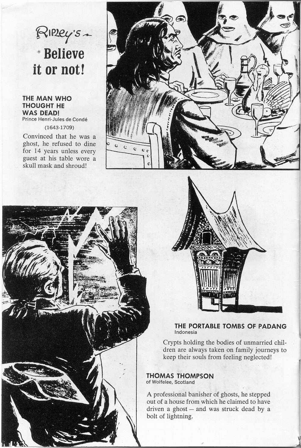 Read online Ripley's Believe it or Not! (1965) comic -  Issue #9 - 2