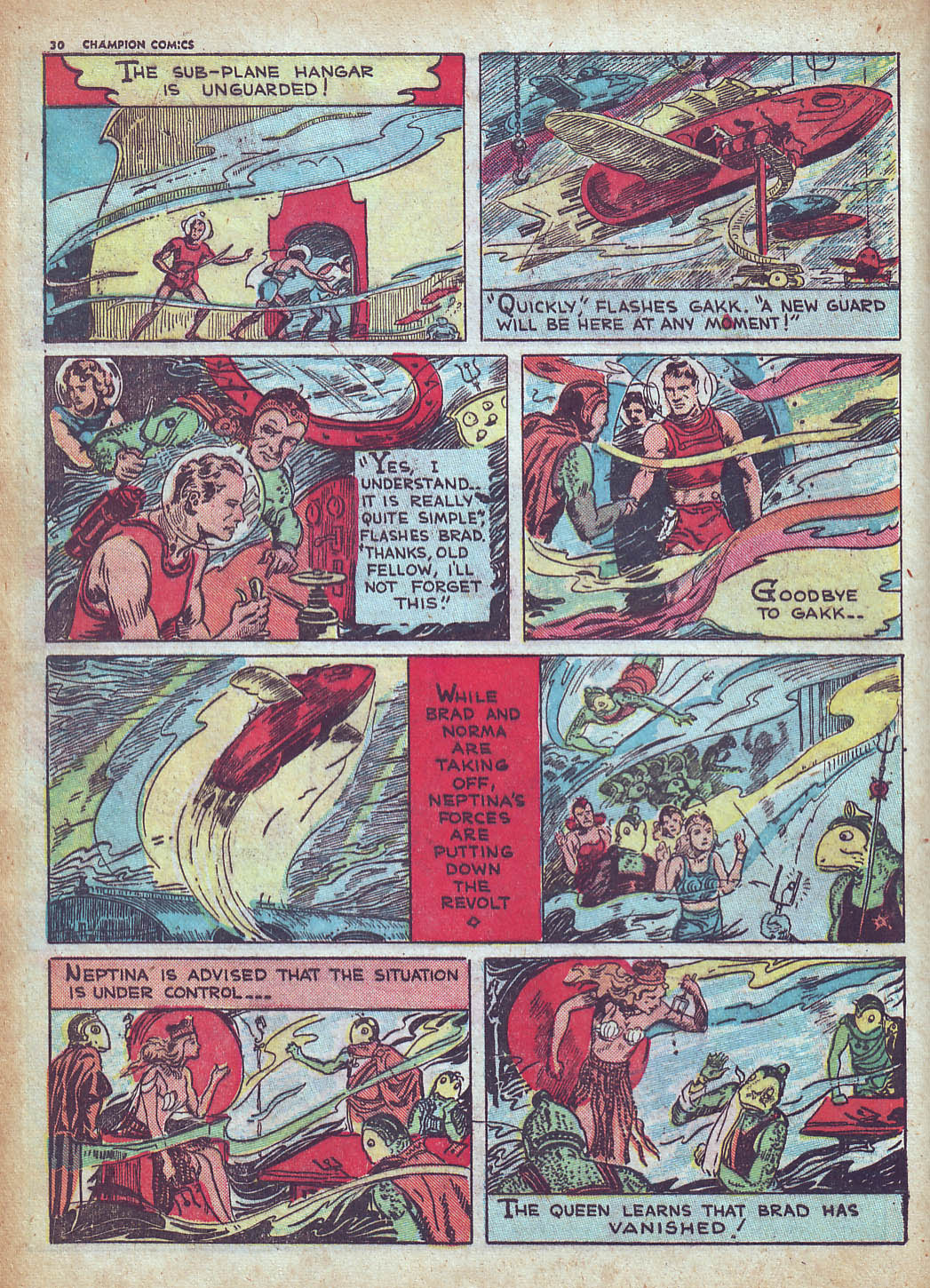 Read online Champion Comics comic -  Issue #4 - 32