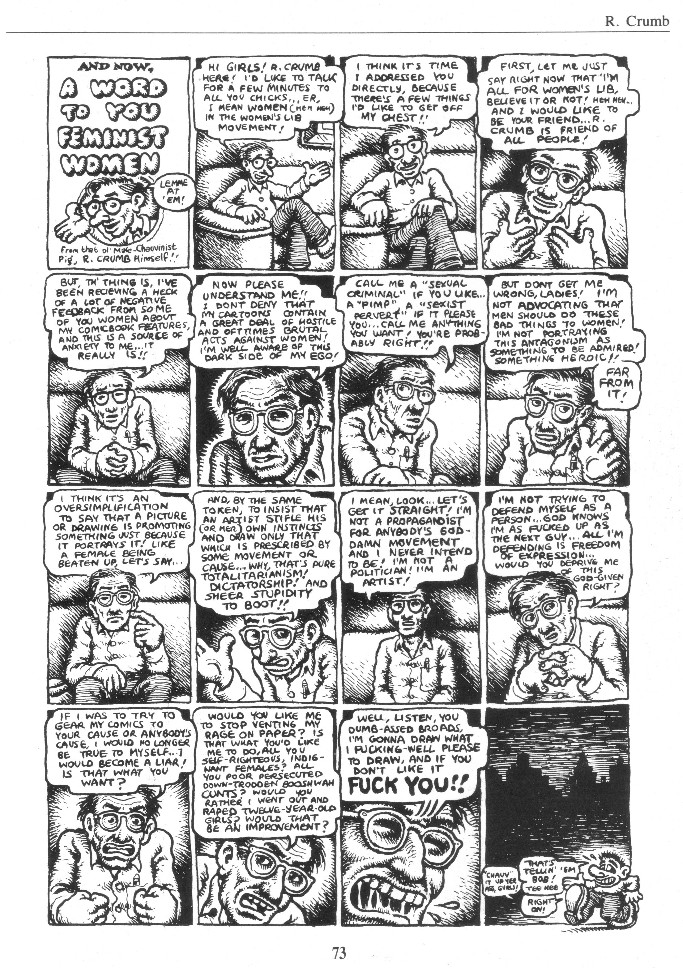 Read online The Complete Crumb Comics comic -  Issue # TPB 8 - 81