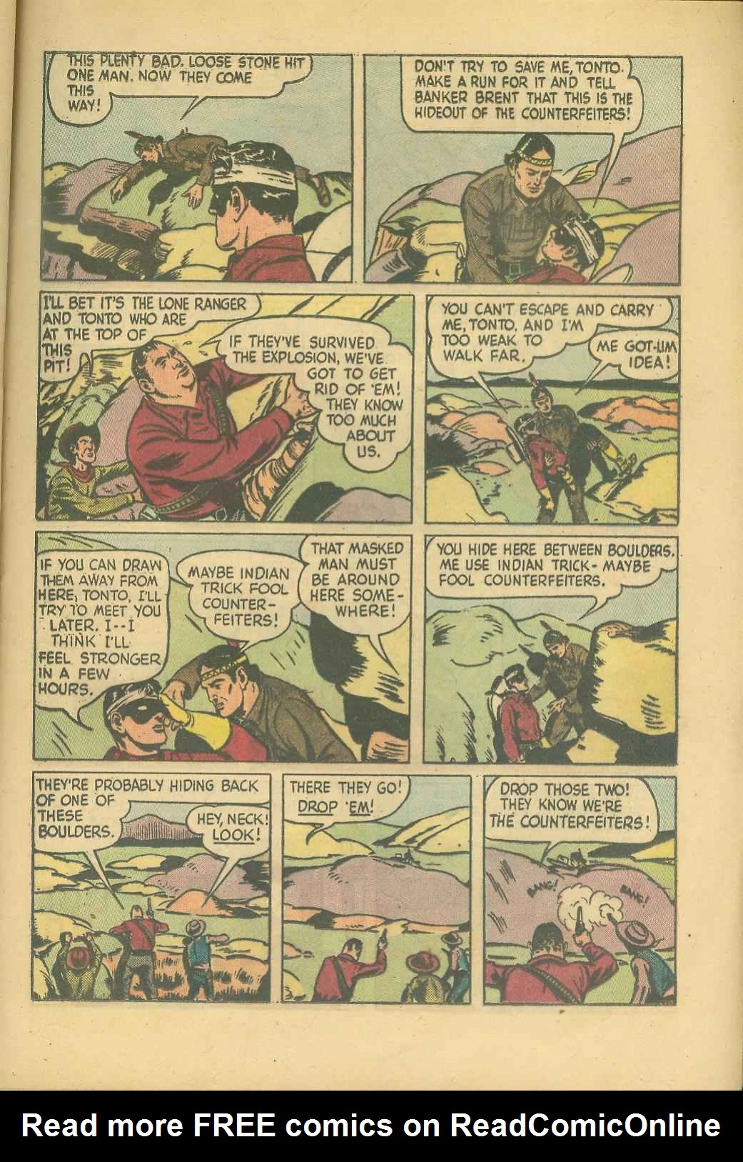 Read online The Lone Ranger (1948) comic -  Issue #25 - 33