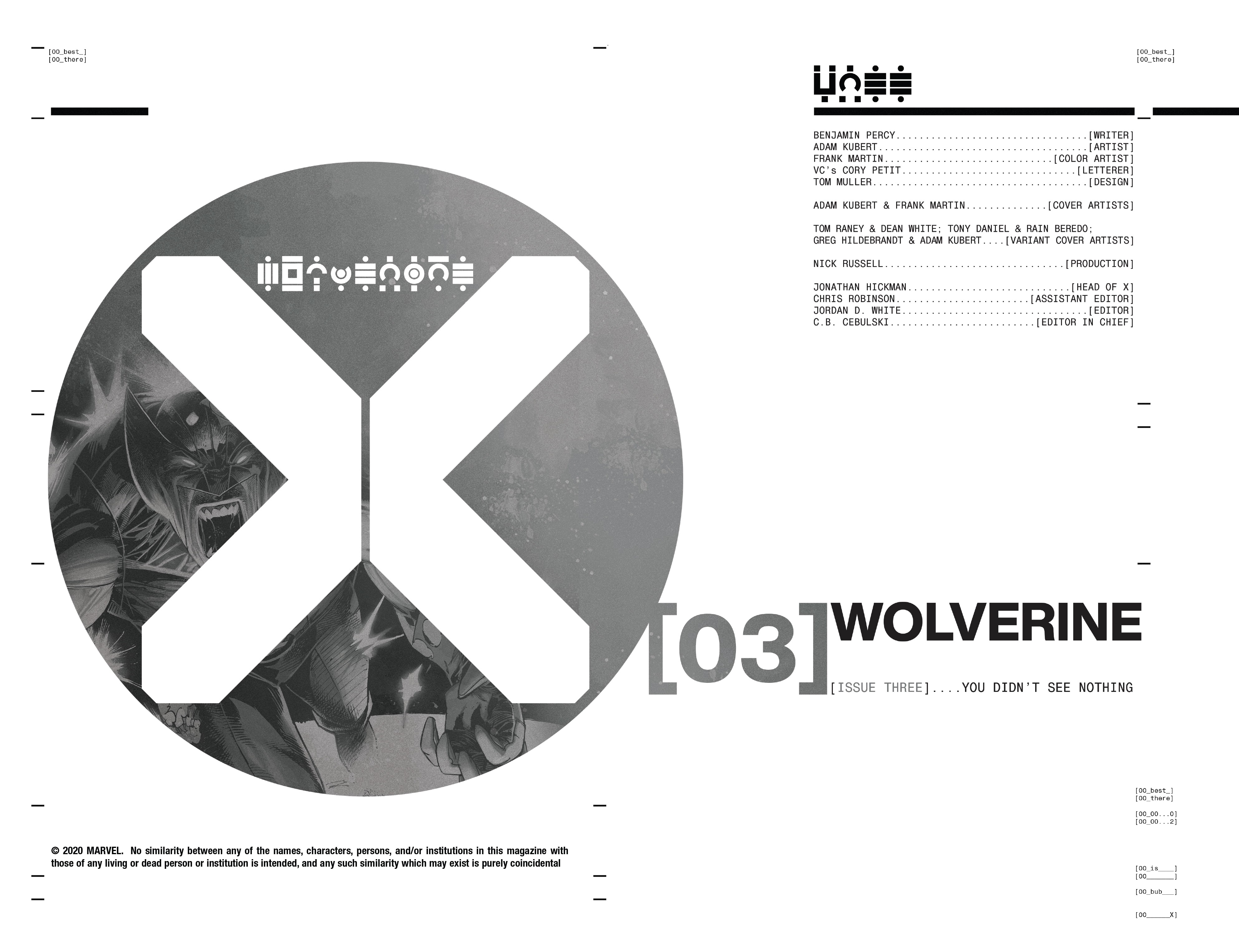 Read online Wolverine (2020) comic -  Issue #3 - 5