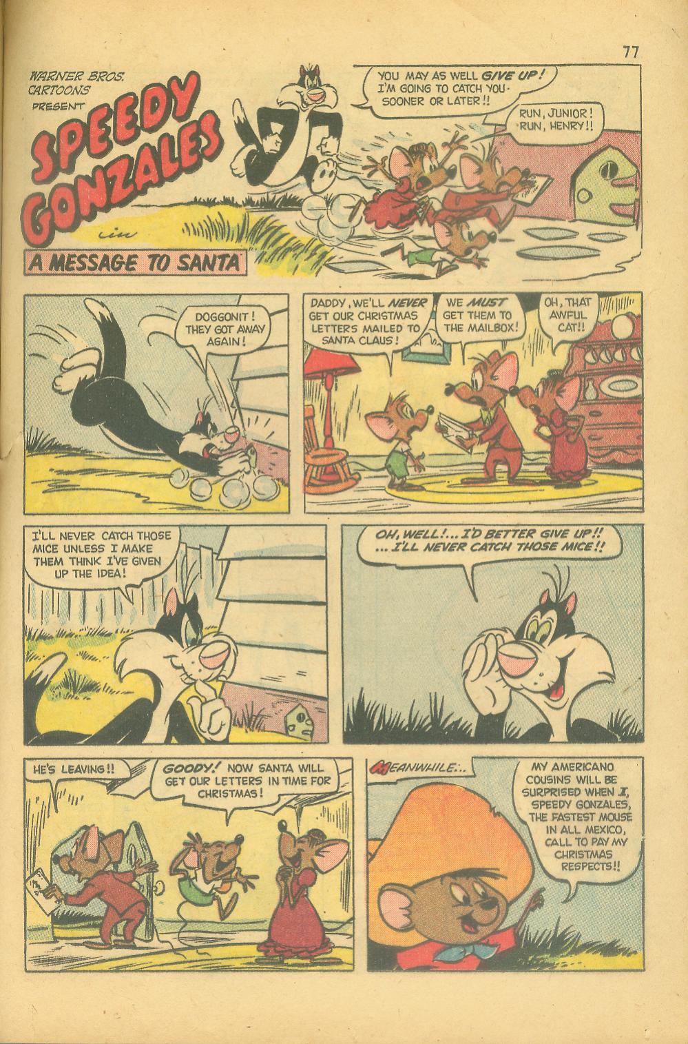 Read online Bugs Bunny's Christmas Funnies comic -  Issue # TPB 7 - 79