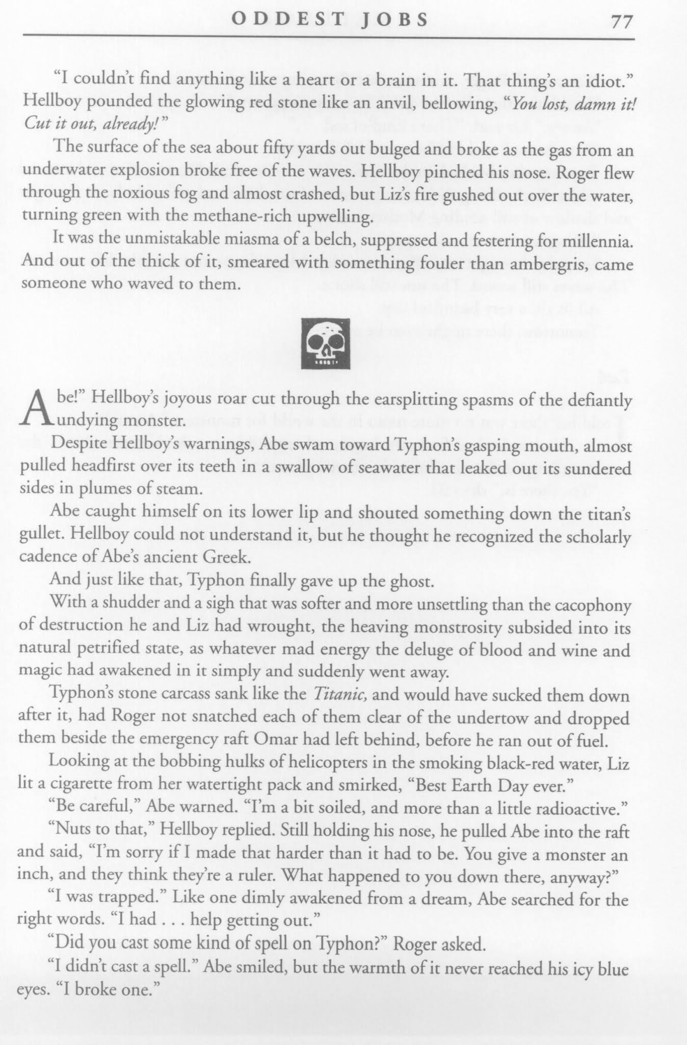 Read online Hellboy: Oddest Jobs comic -  Issue # TPB (Part 1) - 74
