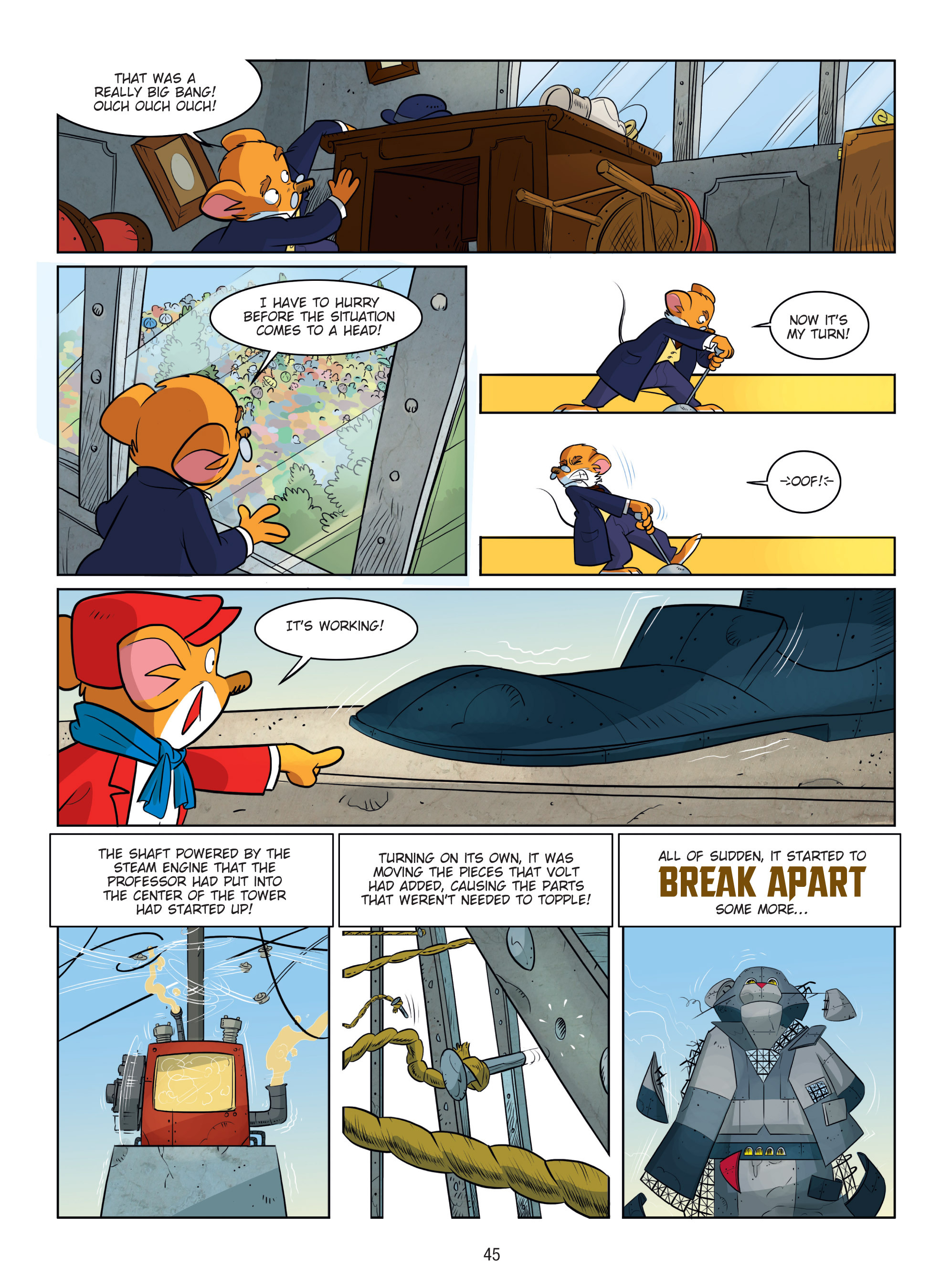 Read online Geronimo Stilton comic -  Issue # TPB 11 - 45