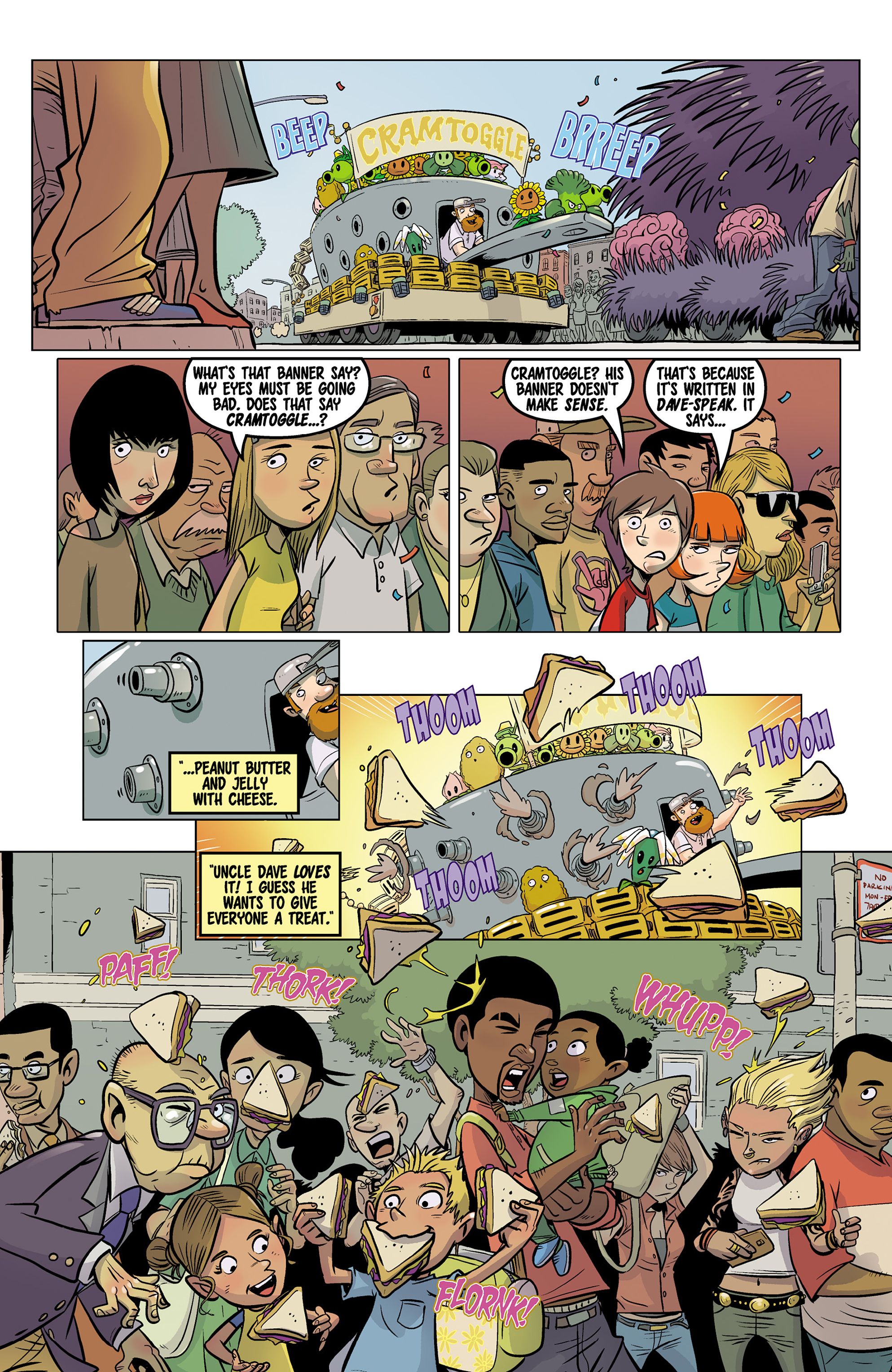 Read online Plants vs. Zombies: Grown Sweet Home comic -  Issue #6 - 13