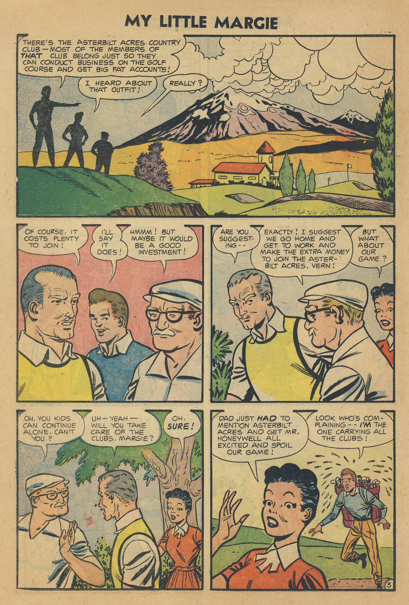 Read online My Little Margie (1954) comic -  Issue #4 - 18