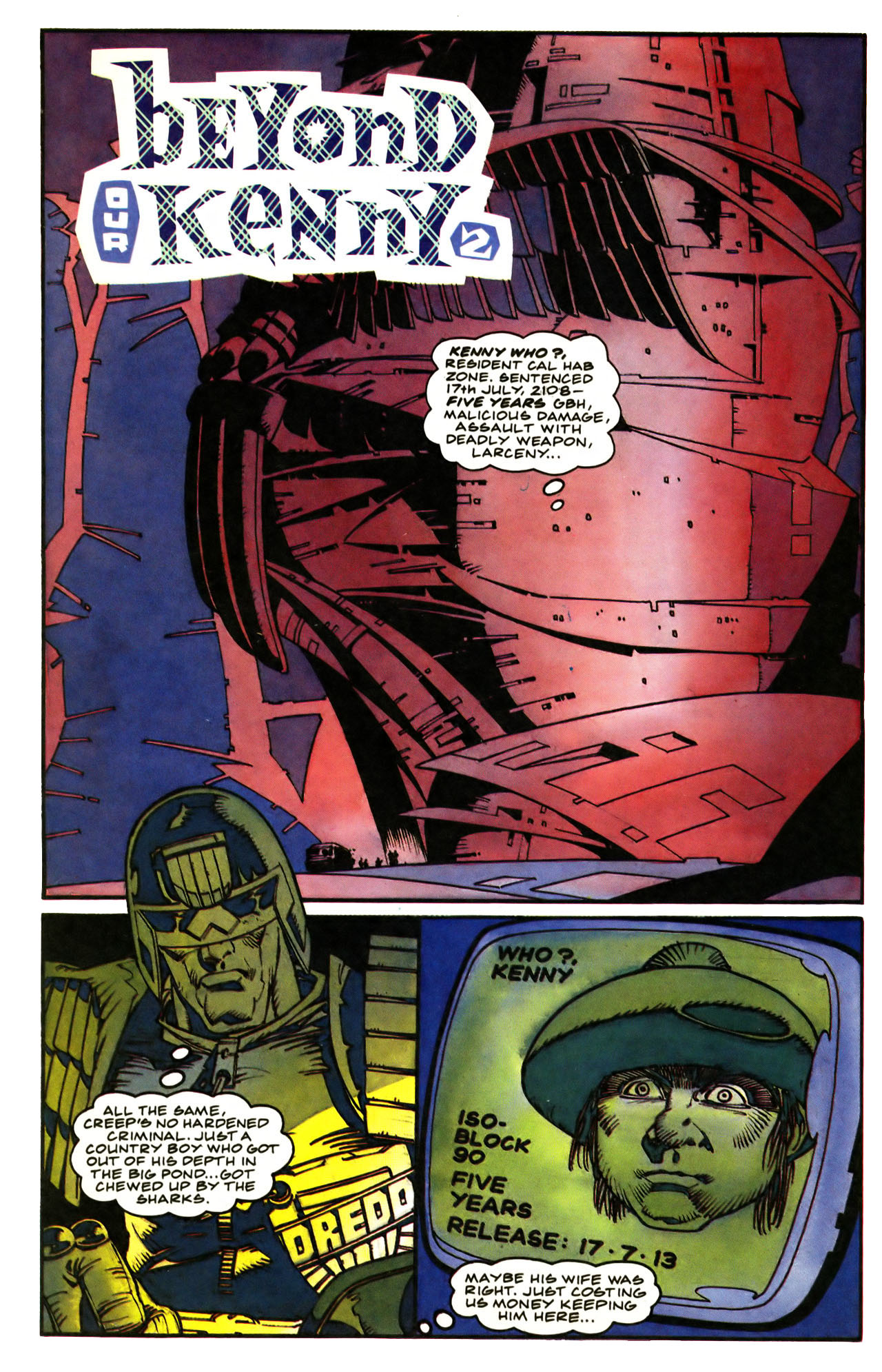 Read online Judge Dredd: The Megazine comic -  Issue #2 - 42