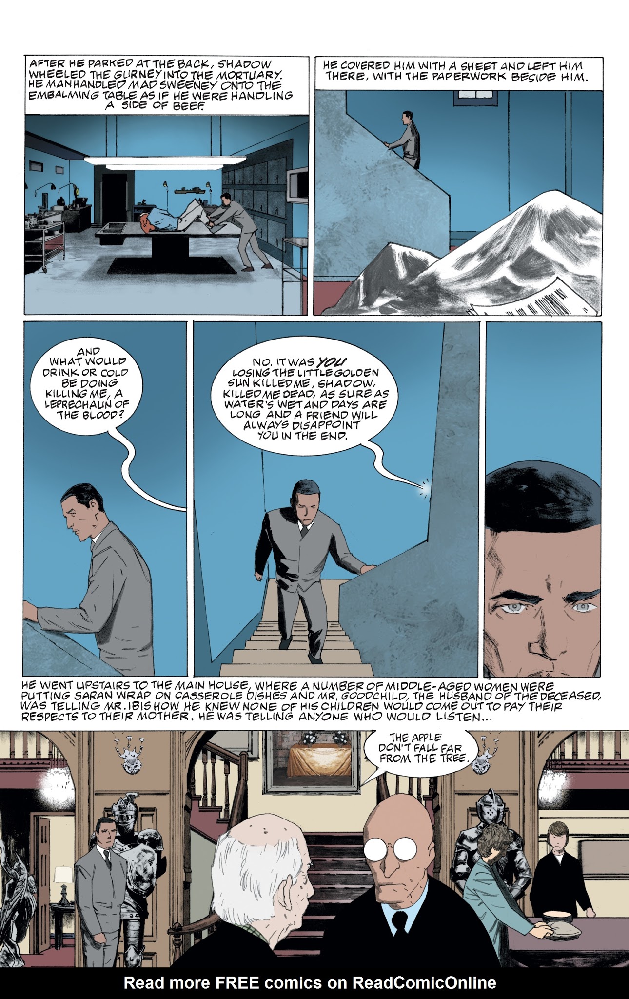 Read online American Gods: Shadows comic -  Issue #9 - 18