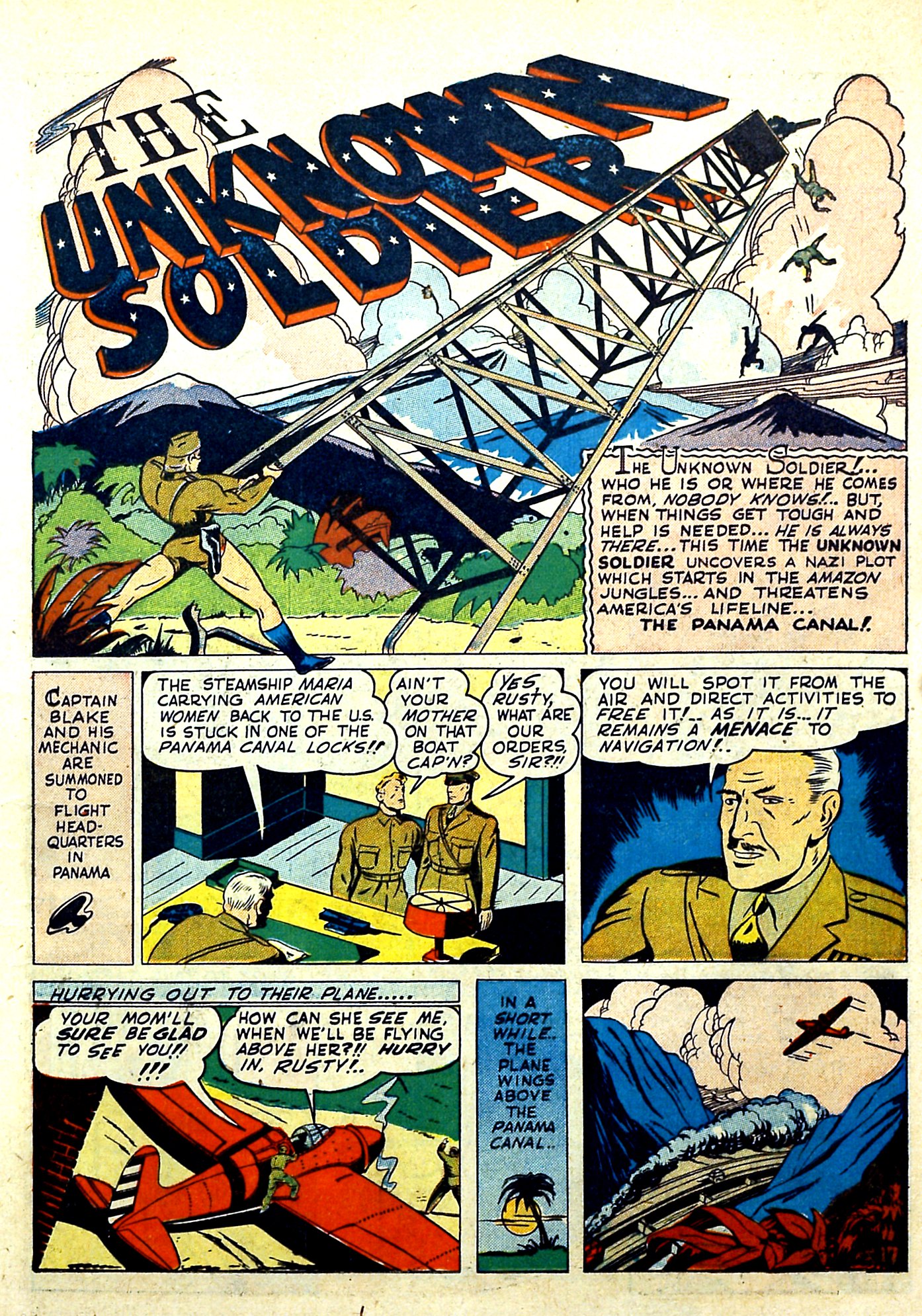 Read online Our Flag Comics comic -  Issue #4 - 19