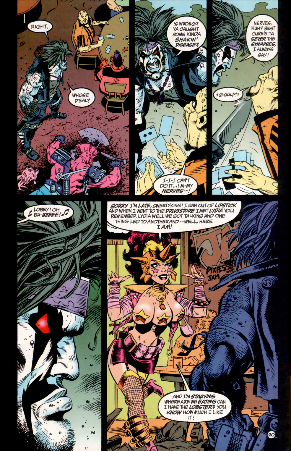 Read online Lobo: Portrait of a Victim comic -  Issue # Full - 21