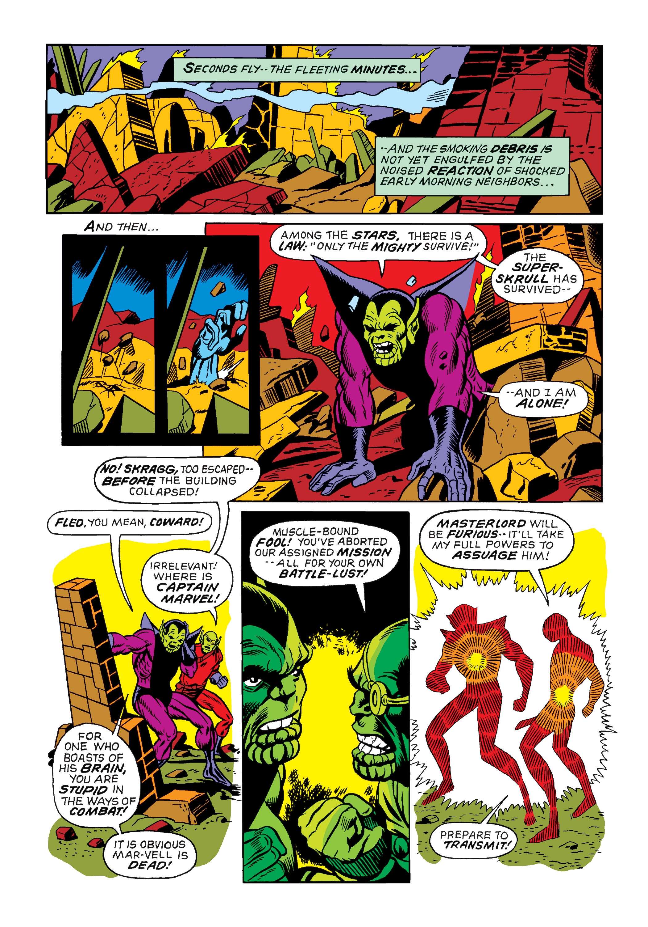 Read online Marvel Masterworks: Captain Marvel comic -  Issue # TPB 3 (Part 2) - 9
