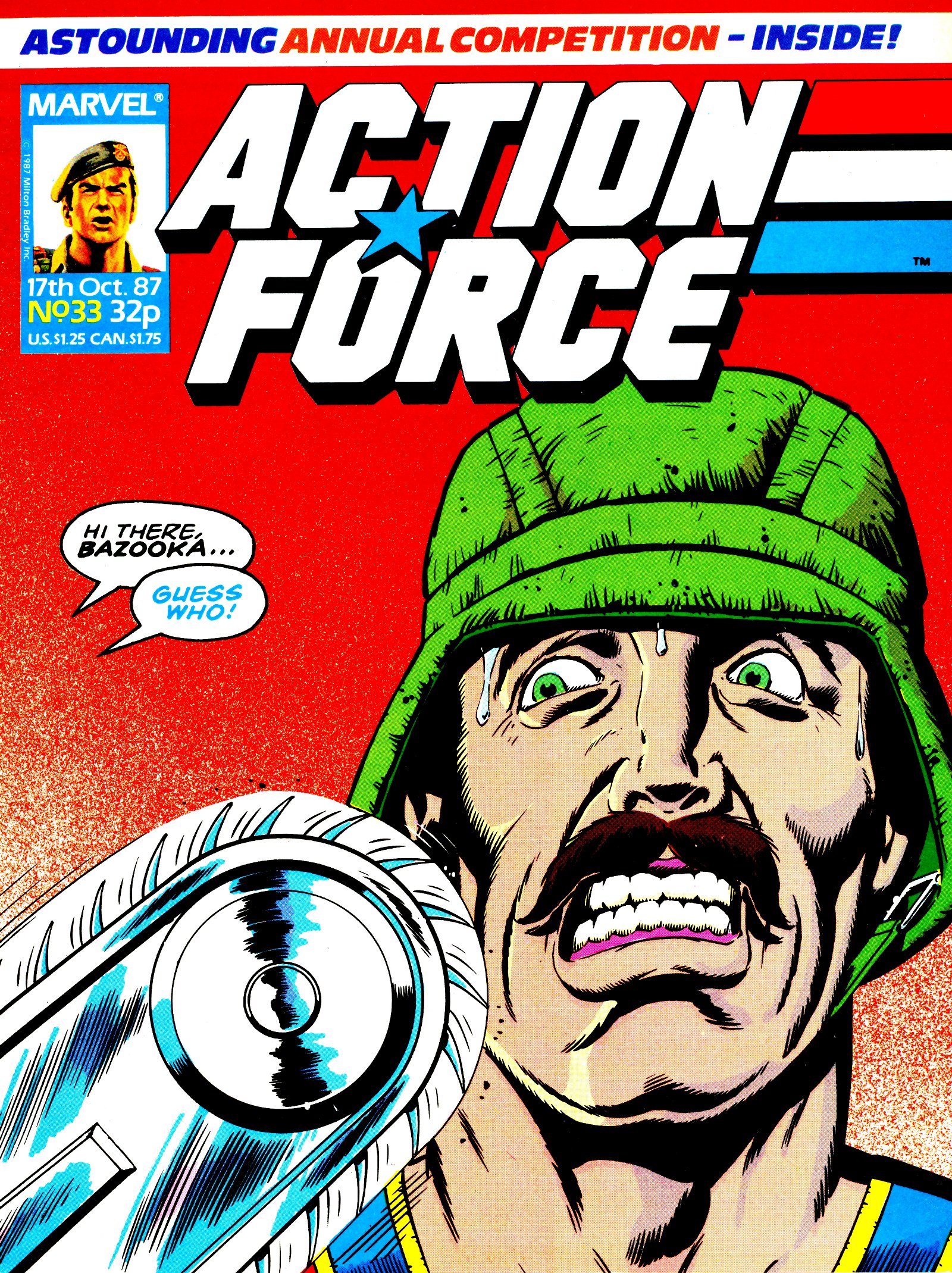 Read online Action Force comic -  Issue #33 - 1