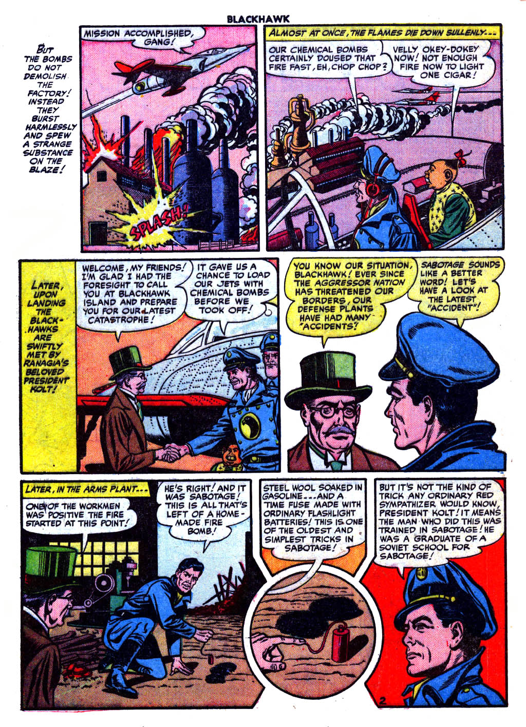 Read online Blackhawk (1957) comic -  Issue #56 - 28