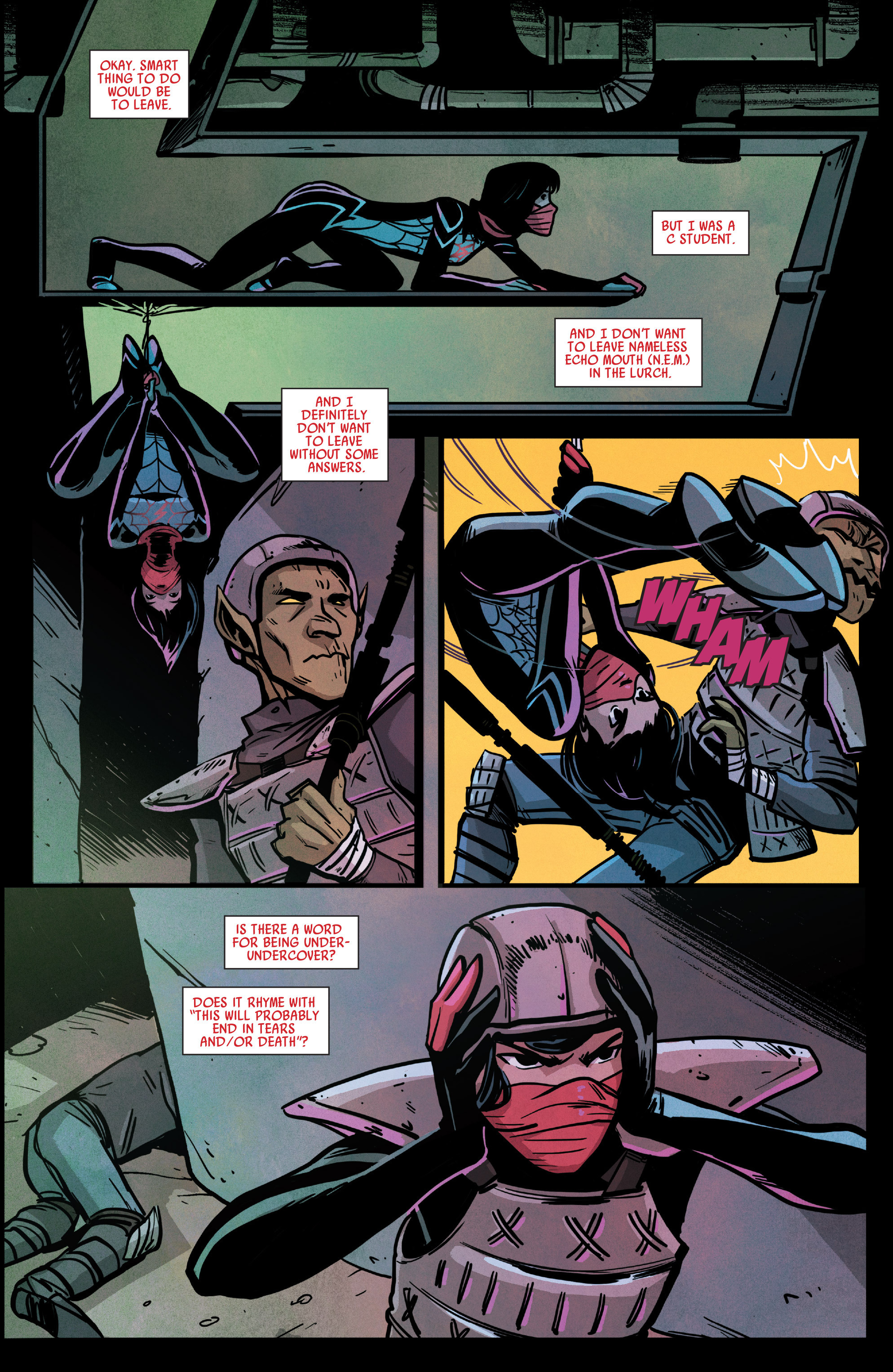 Read online Silk (2016) comic -  Issue #4 - 7